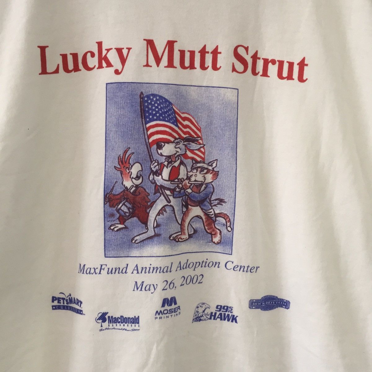 Japanese Brand White shirt lucky mutt strut Size US L / EU 52-54 / 3 - 2 Thumbnail