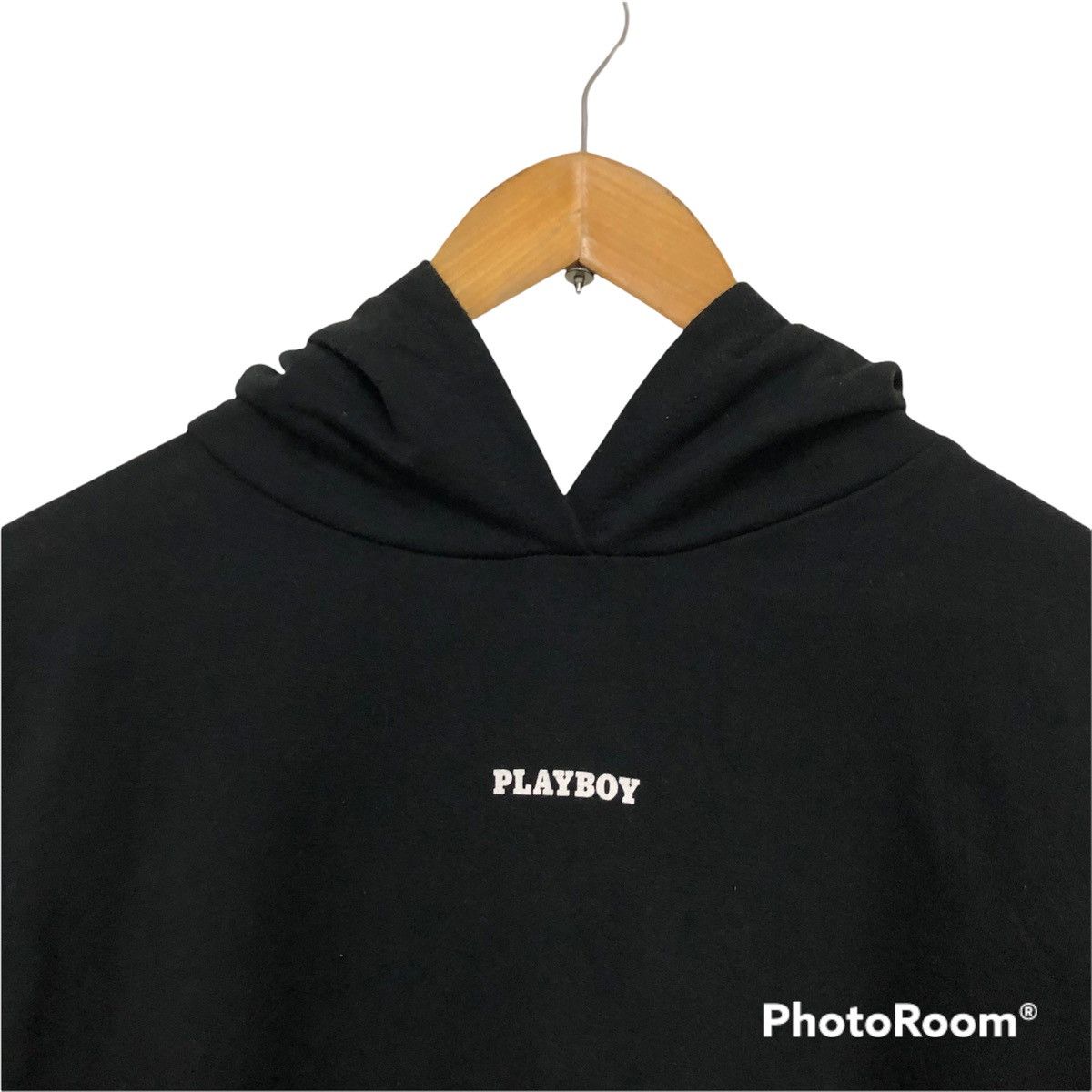 Playboy Rare design playboy sleeveless hoodie big logo Size US L / EU 52-54 / 3 - 4 Thumbnail
