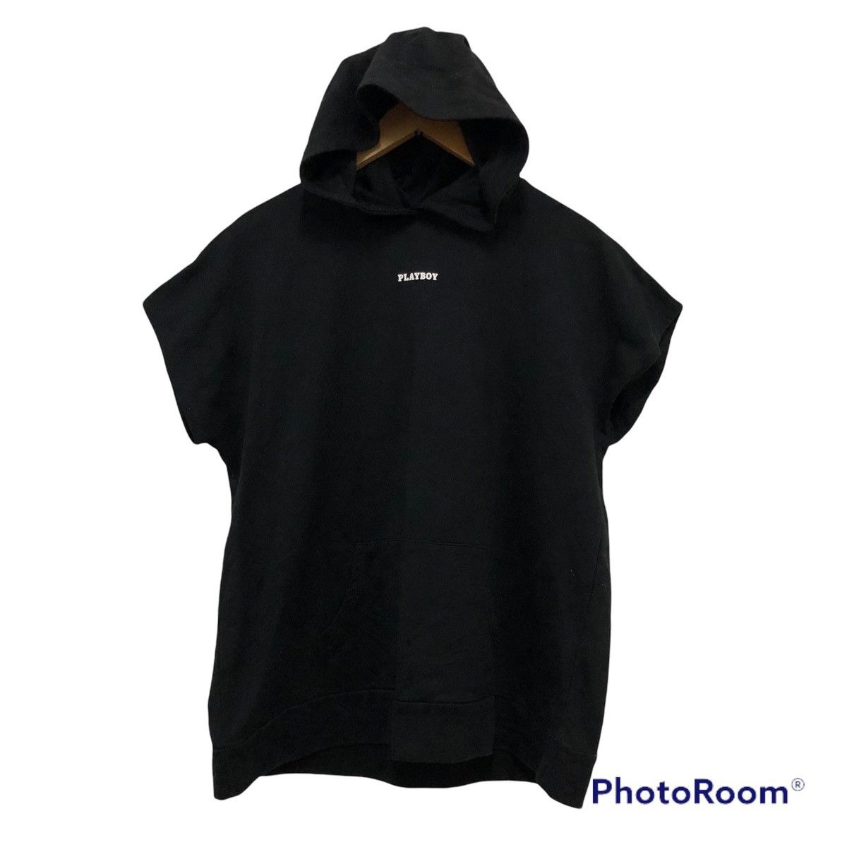 Playboy Rare design playboy sleeveless hoodie big logo Size US L / EU 52-54 / 3 - 2 Thumbnail