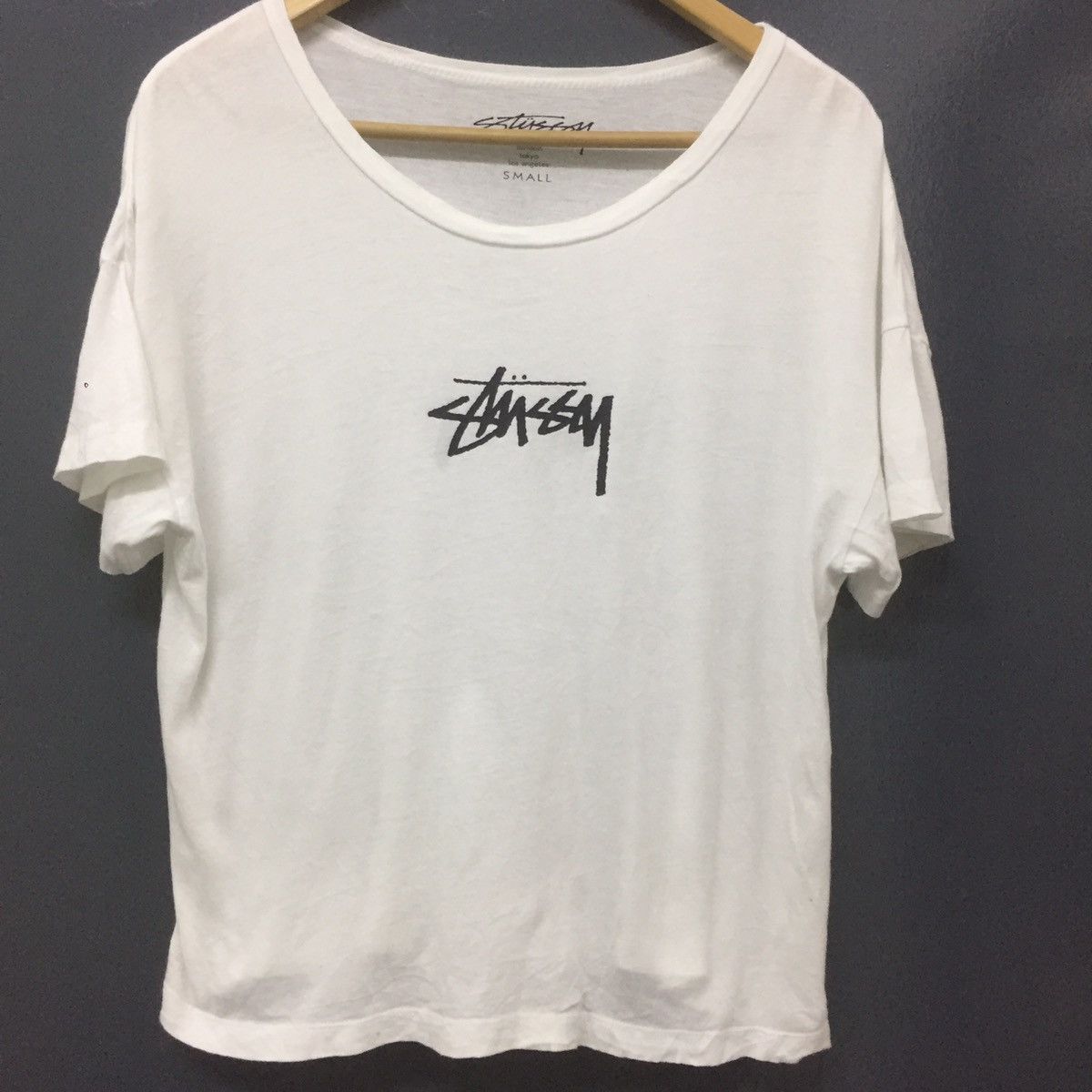 Stussy Stussy big logo sexy loose sexy design for your girlfriend. Size US S / EU 44-46 / 1 - 4 Thumbnail