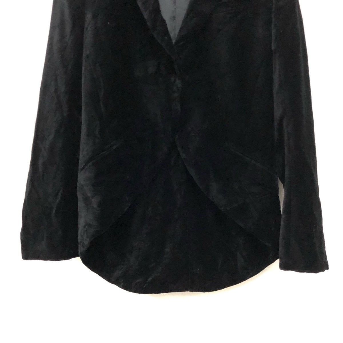 Jil Sander × Uniqlo Jil sander velvet jacket fishtail design Size L / US 10 / IT 46 - 4 Thumbnail