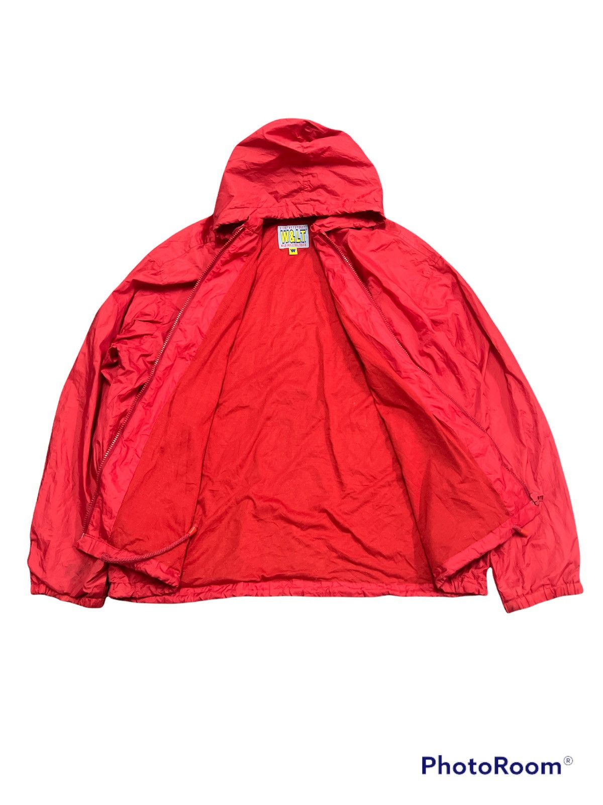 Vintage × W&LT Thrashed W& LT Kiss The Future Red Light Jacket Size US M / EU 48-50 / 2 - 4 Thumbnail