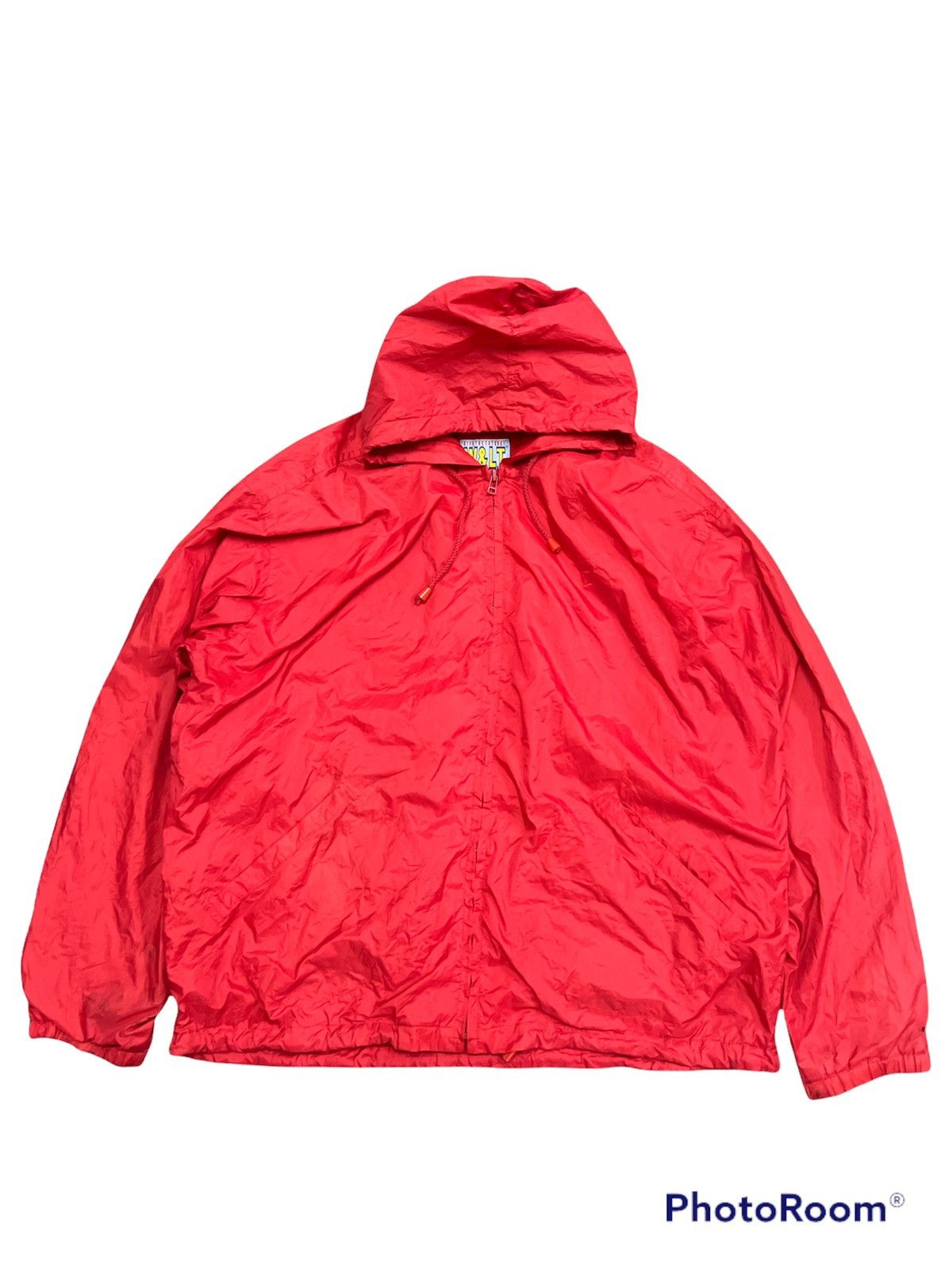 Vintage × W&LT Thrashed W& LT Kiss The Future Red Light Jacket Size US M / EU 48-50 / 2 - 3 Thumbnail