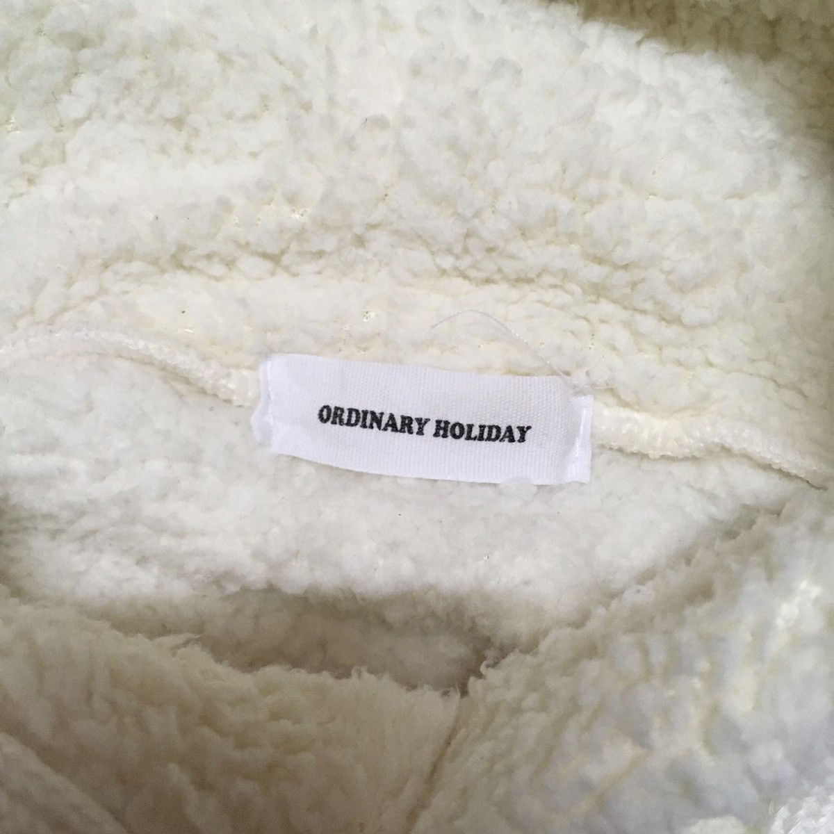 Japanese Brand Japanese Brand Ordinary Holiday NYC Fluffy Hoodie Size US M / EU 48-50 / 2 - 4 Thumbnail