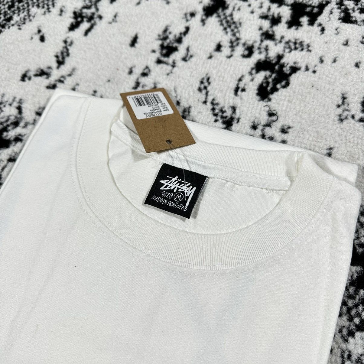 Stussy STUSSY SHATTERED TEE IN WHITE - MEDIUM Size US M / EU 48-50 / 2 - 5 Thumbnail