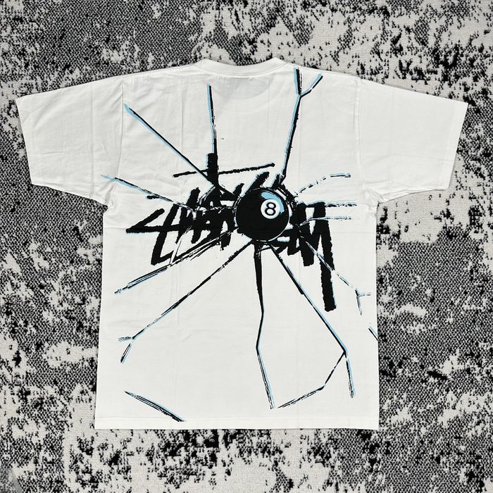 Stussy STUSSY SHATTERED TEE IN WHITE - MEDIUM | Grailed