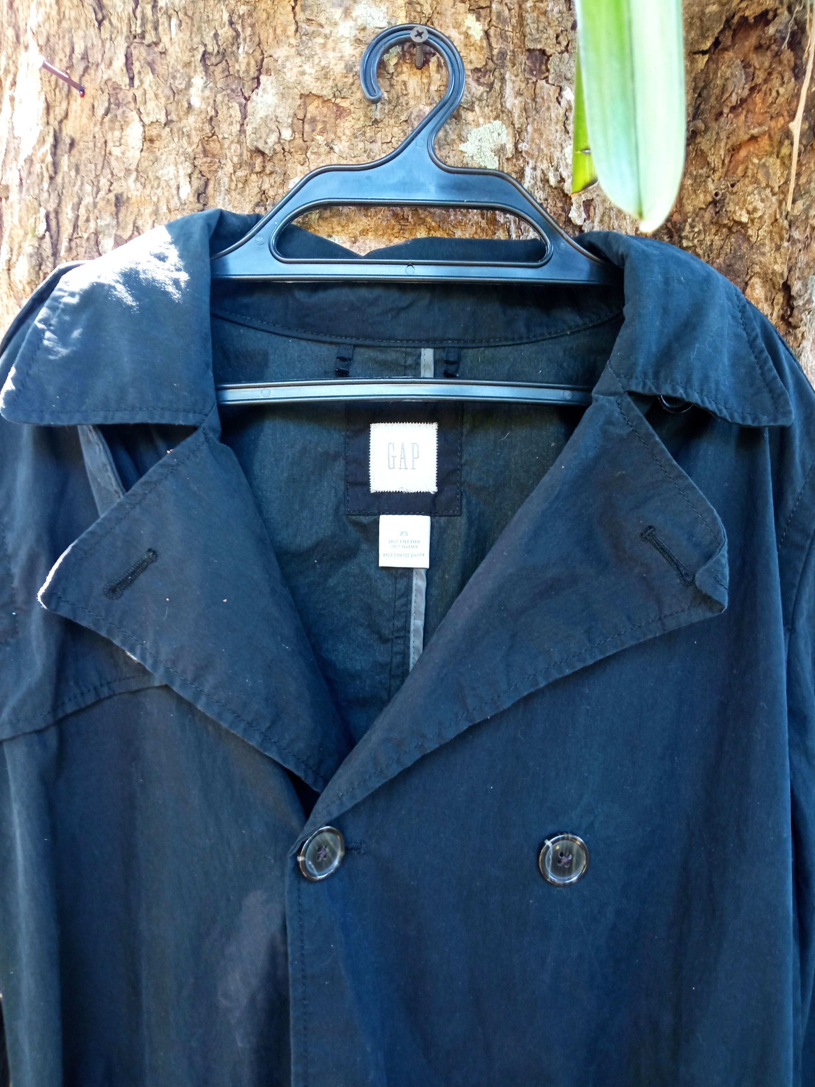 Gap GAP Black Trench Coat Size M / US 6-8 / IT 42-44 - 5 Thumbnail
