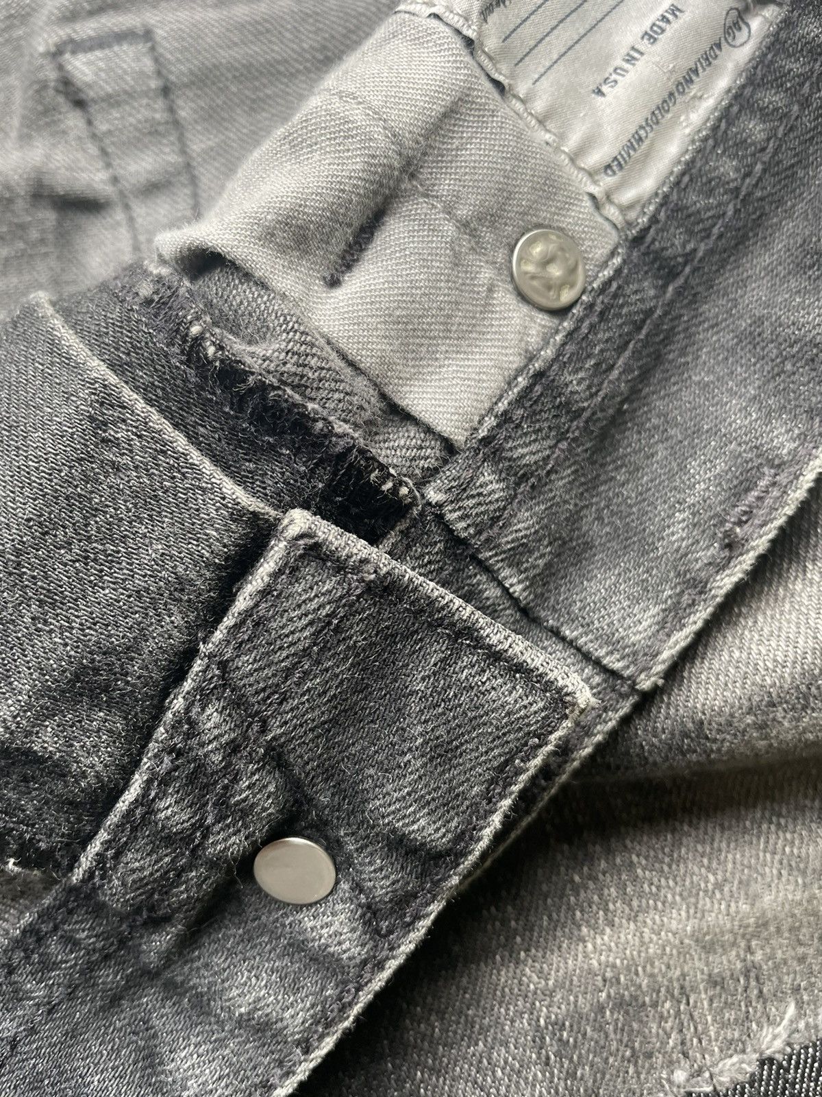 AG Adriano Goldschmied × Designer Adriano Goldschmied Custom Denim Size US 34 / EU 50 - 19 Thumbnail