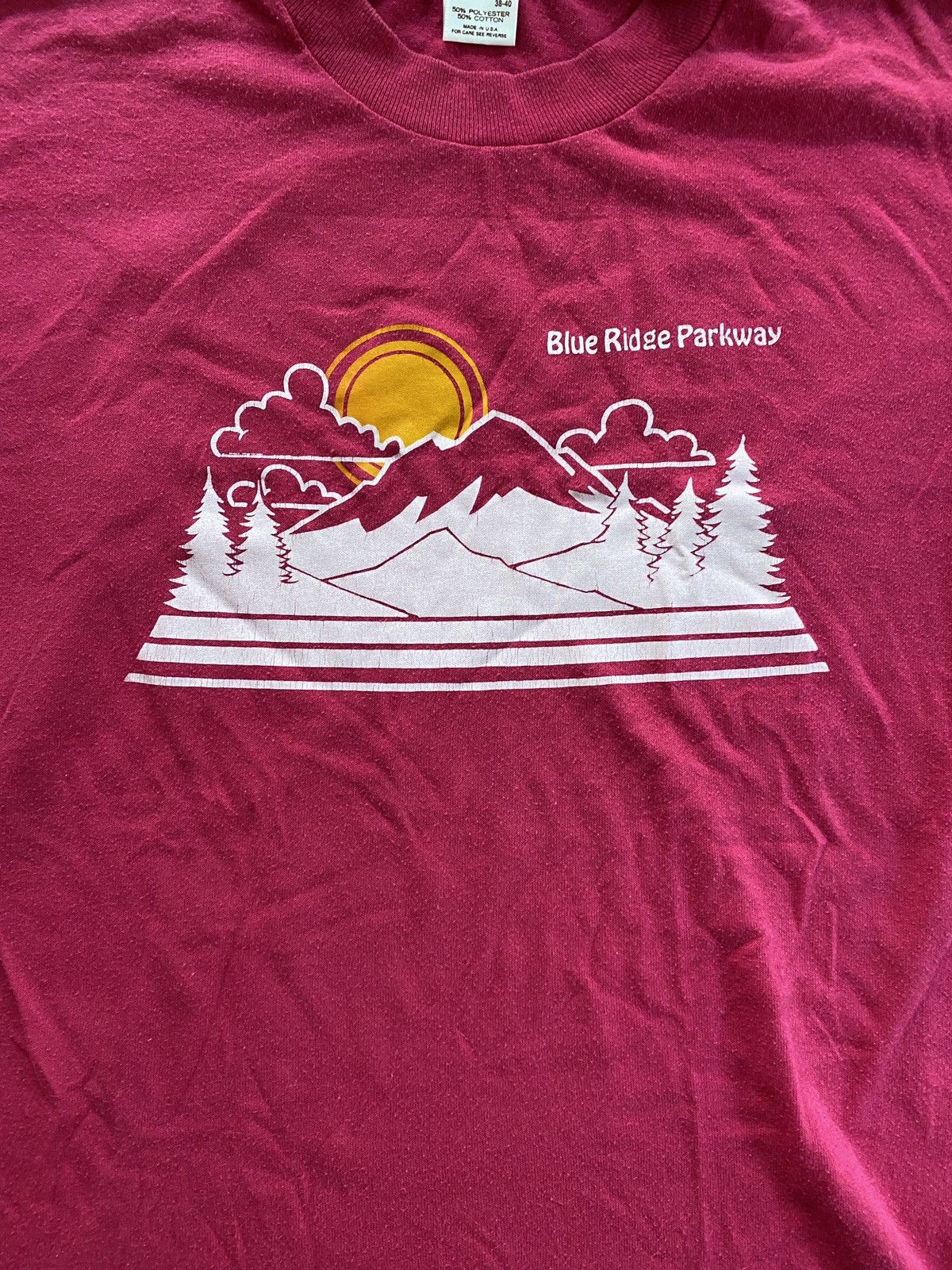Vintage Vintage Early 80’s Blue Ridge Parkway Single Stitch Tee Size US S / EU 44-46 / 1 - 2 Thumbnail
