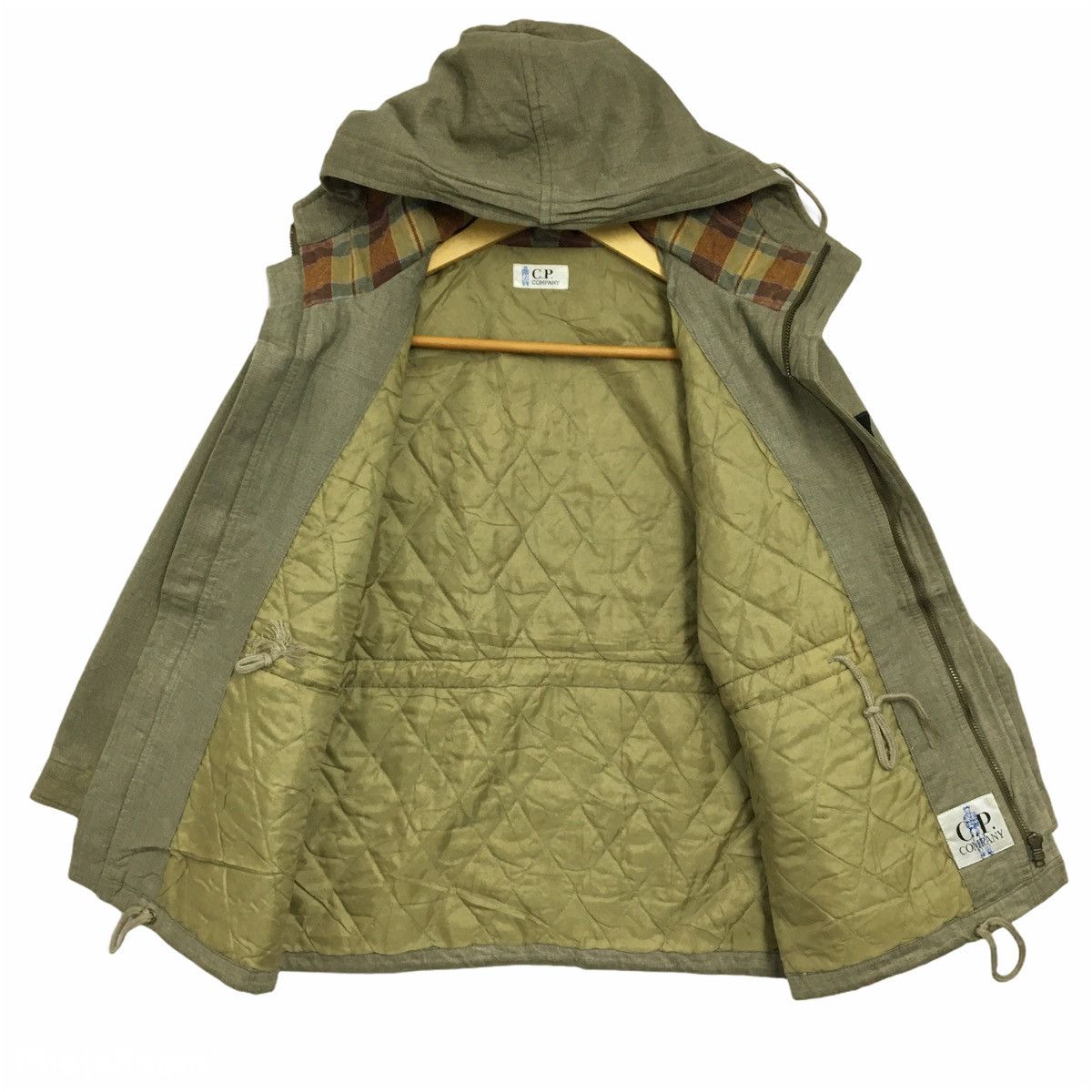 C.P. Company × Vintage Vintage C.P Company Marina Spell Out Zip Up Hoodie Jacket Size US S / EU 44-46 / 1 - 8 Thumbnail