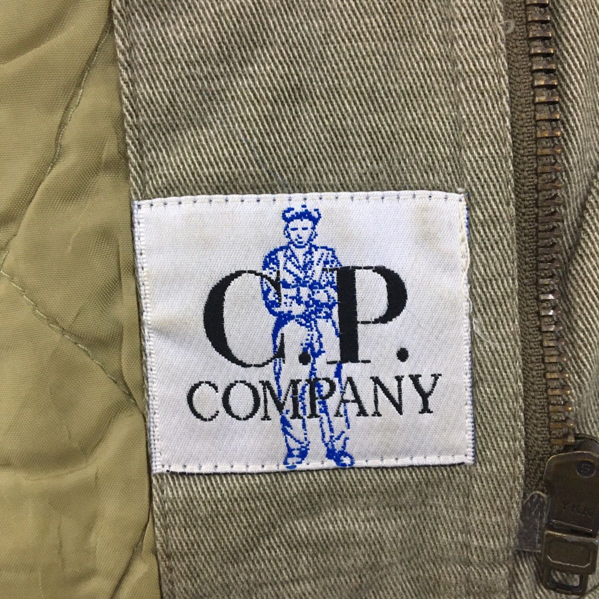 C.P. Company × Vintage Vintage C.P Company Marina Spell Out Zip Up Hoodie Jacket Size US S / EU 44-46 / 1 - 9 Thumbnail