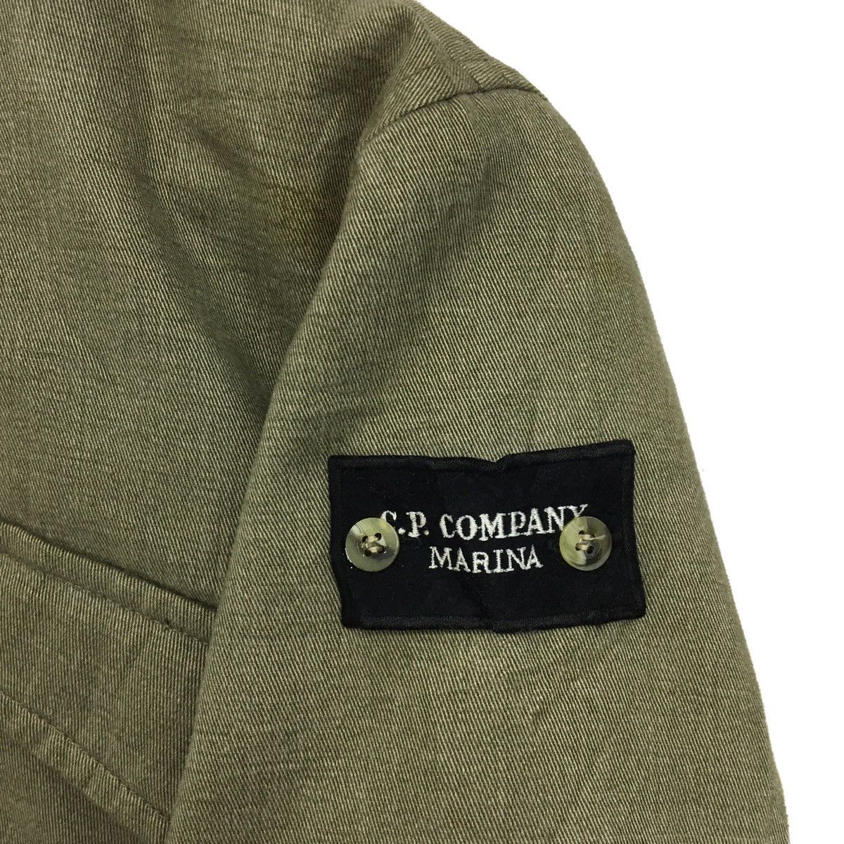 C.P. Company × Vintage Vintage C.P Company Marina Spell Out Zip Up Hoodie Jacket Size US S / EU 44-46 / 1 - 7 Thumbnail
