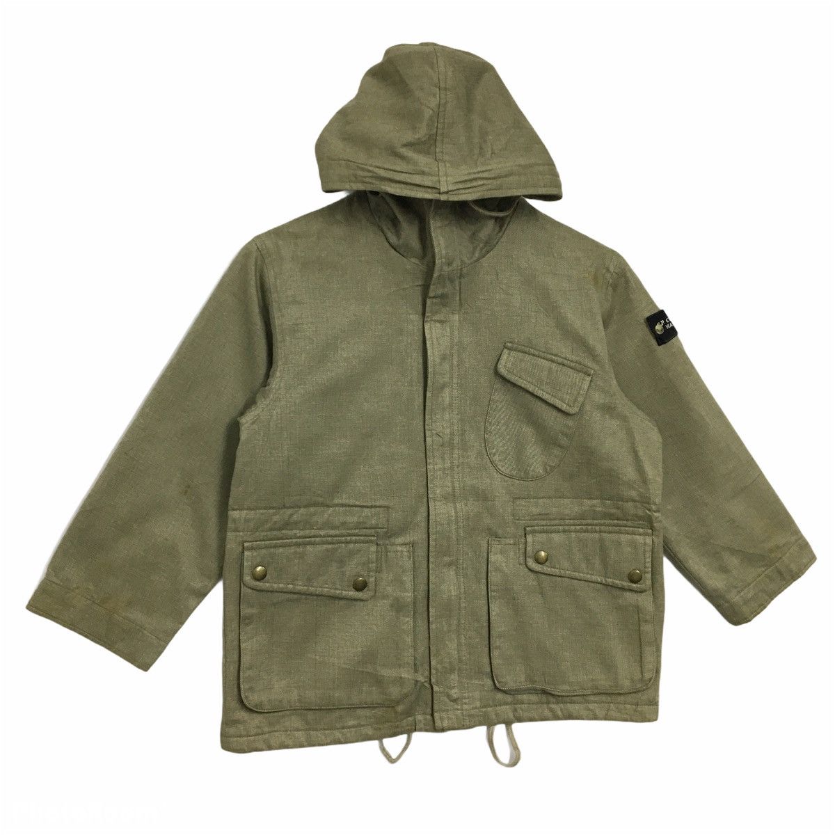 C.P. Company × Vintage Vintage C.P Company Marina Spell Out Zip Up Hoodie Jacket Size US S / EU 44-46 / 1 - 5 Thumbnail