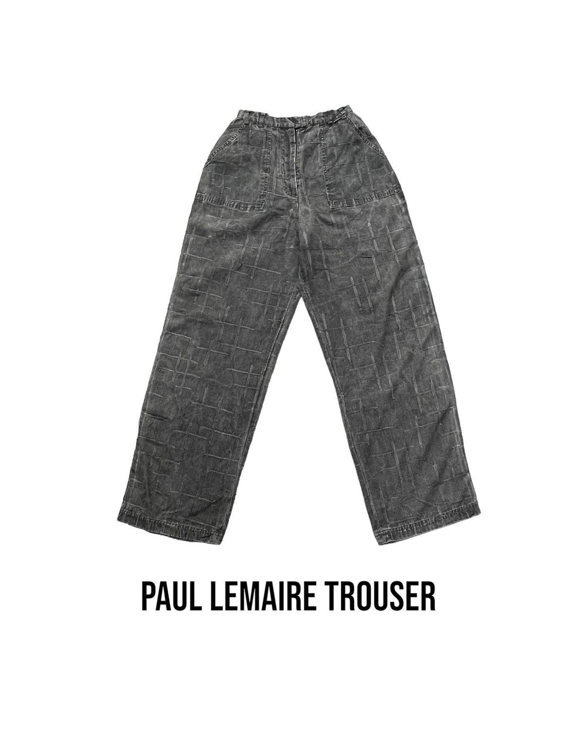 Designer Paul Lemaire Trouser Size 24" / US 00 / IT 34 - 1 Thumbnail