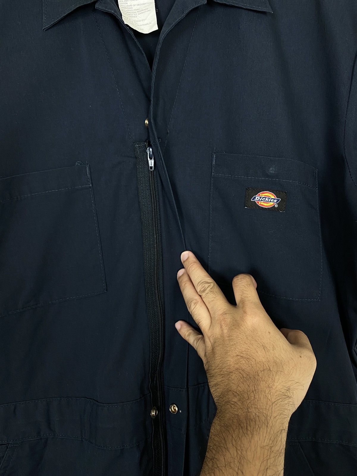 Dickies Rare‼️ Dickies Men’s Short Sleeve Coveralls Dark Navy Size US 40 / EU 56 - 7 Thumbnail