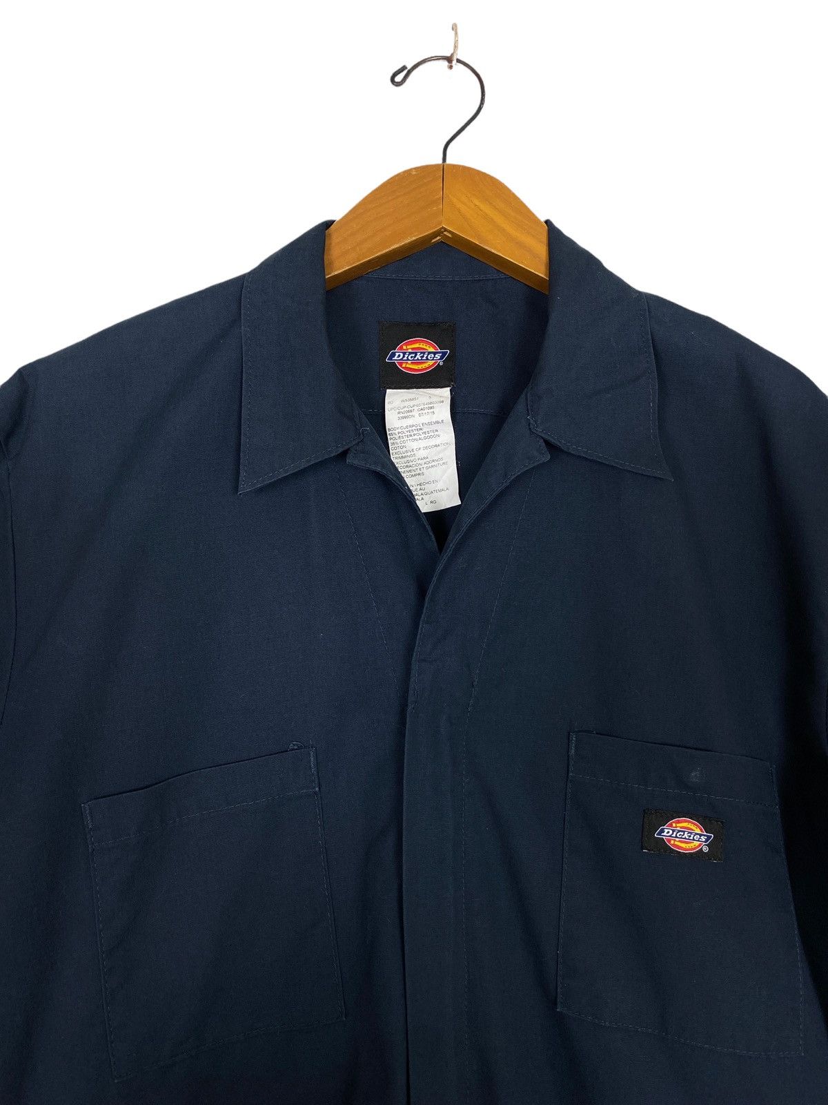 Dickies Rare‼️ Dickies Men’s Short Sleeve Coveralls Dark Navy Size US 40 / EU 56 - 3 Thumbnail