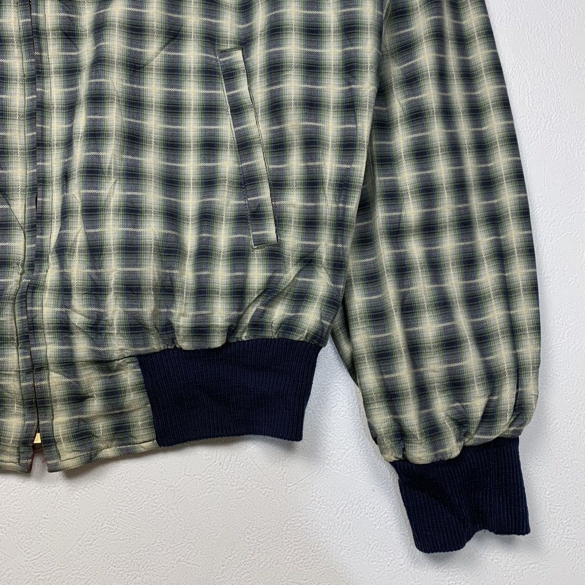 Toyo Enterprises Vintage repro 50s style eyes shadow plaid reversible bomber Size US L / EU 52-54 / 3 - 5 Thumbnail