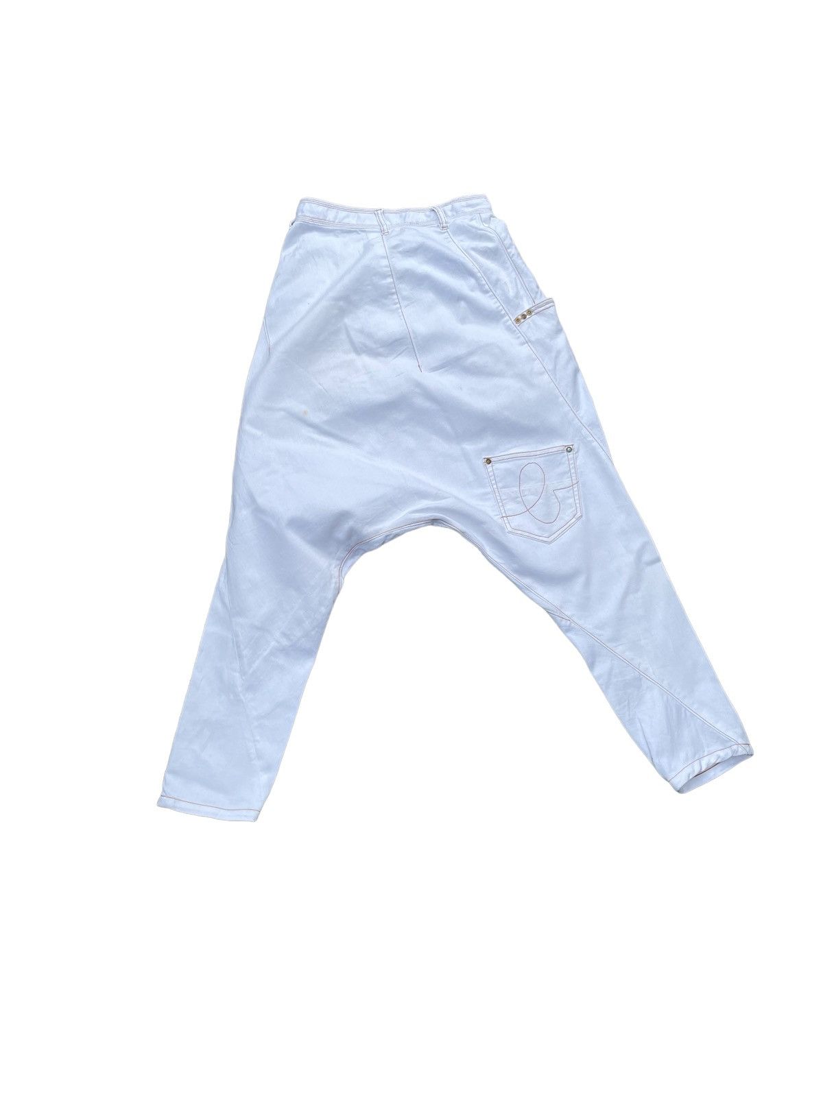 Designer × Issey Miyake × mercibeaucoup Mercibeaucoup Issey Miyake Dropped Crotch Pant Size 27" / US 4 / IT 40 - 9 Thumbnail