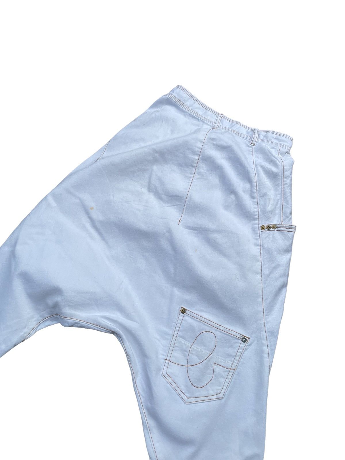 Designer × Issey Miyake × mercibeaucoup Mercibeaucoup Issey Miyake Dropped Crotch Pant Size 27" / US 4 / IT 40 - 10 Thumbnail