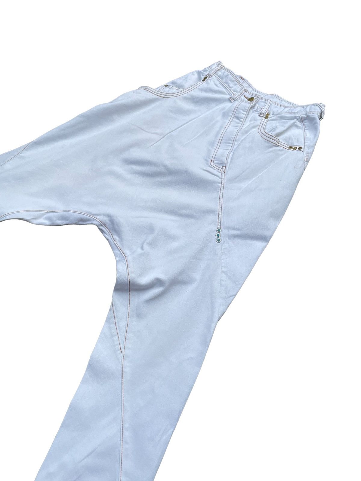 Designer × Issey Miyake × mercibeaucoup Mercibeaucoup Issey Miyake Dropped Crotch Pant Size 27" / US 4 / IT 40 - 3 Thumbnail