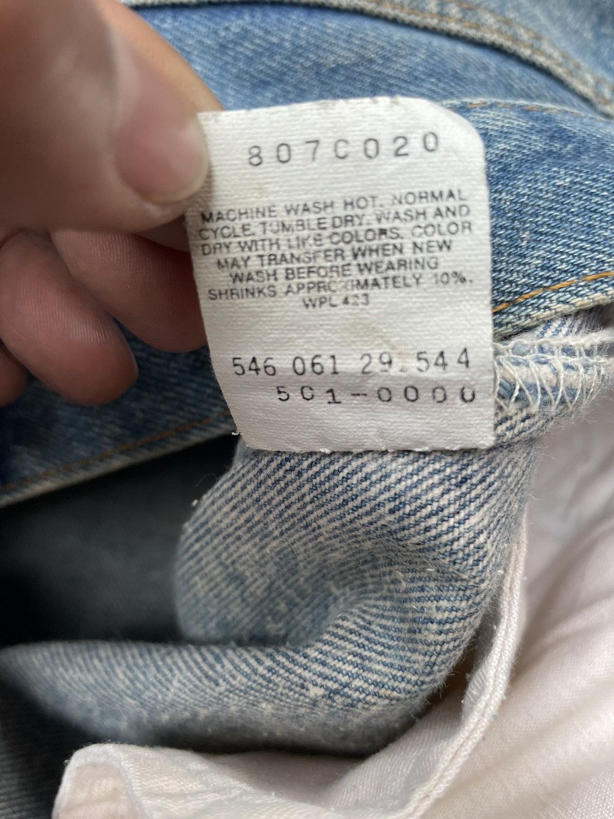 Levi's × Vintage Vintage 1991 Levis 501XX e Usa Size US 32 / EU 48 - 11 Thumbnail
