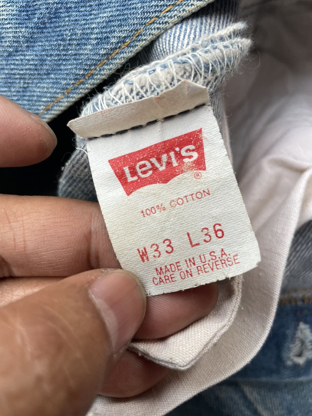 Levi's × Vintage Vintage 1991 Levis 501XX e Usa Size US 32 / EU 48 - 12 Thumbnail