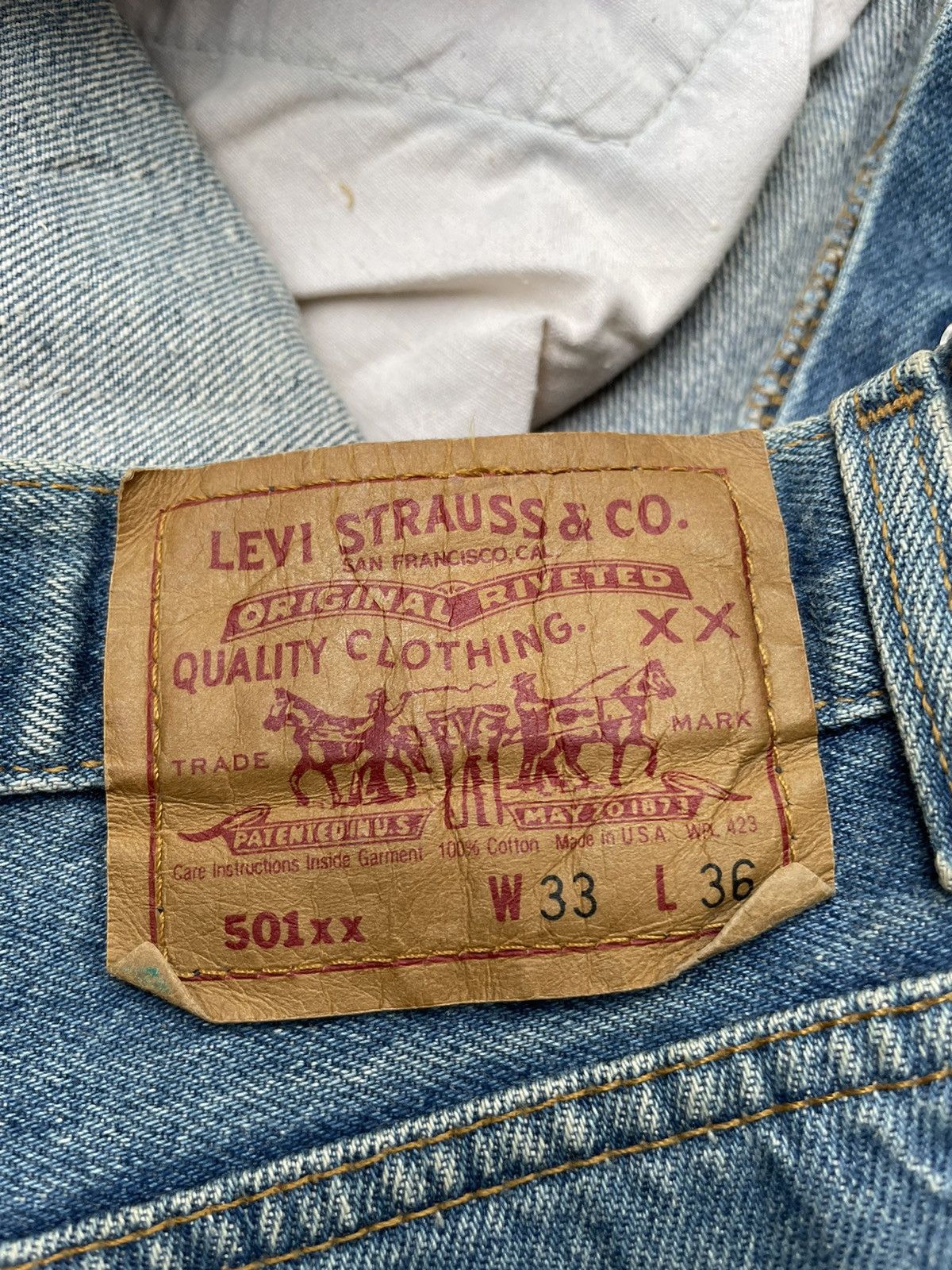 Levi's × Vintage Vintage 1991 Levis 501XX e Usa Size US 32 / EU 48 - 9 Thumbnail