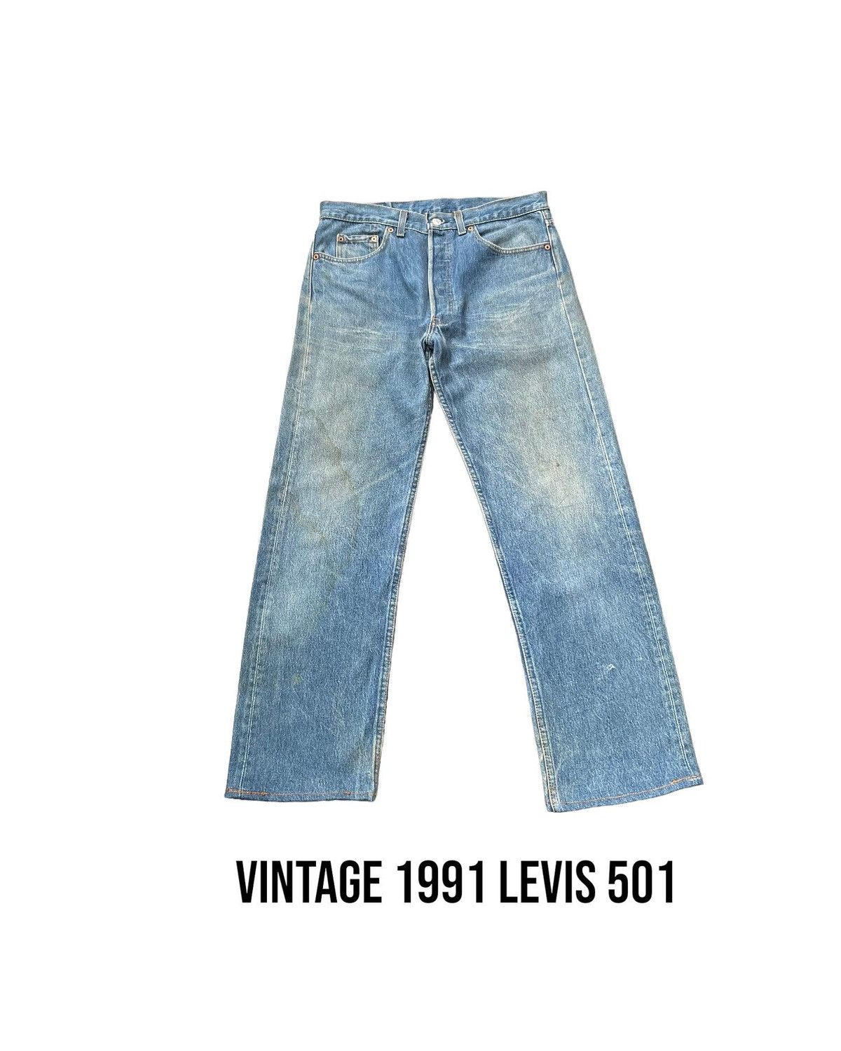 Levi's × Vintage Vintage 1991 Levis 501XX e Usa Size US 32 / EU 48 - 1 Thumbnail