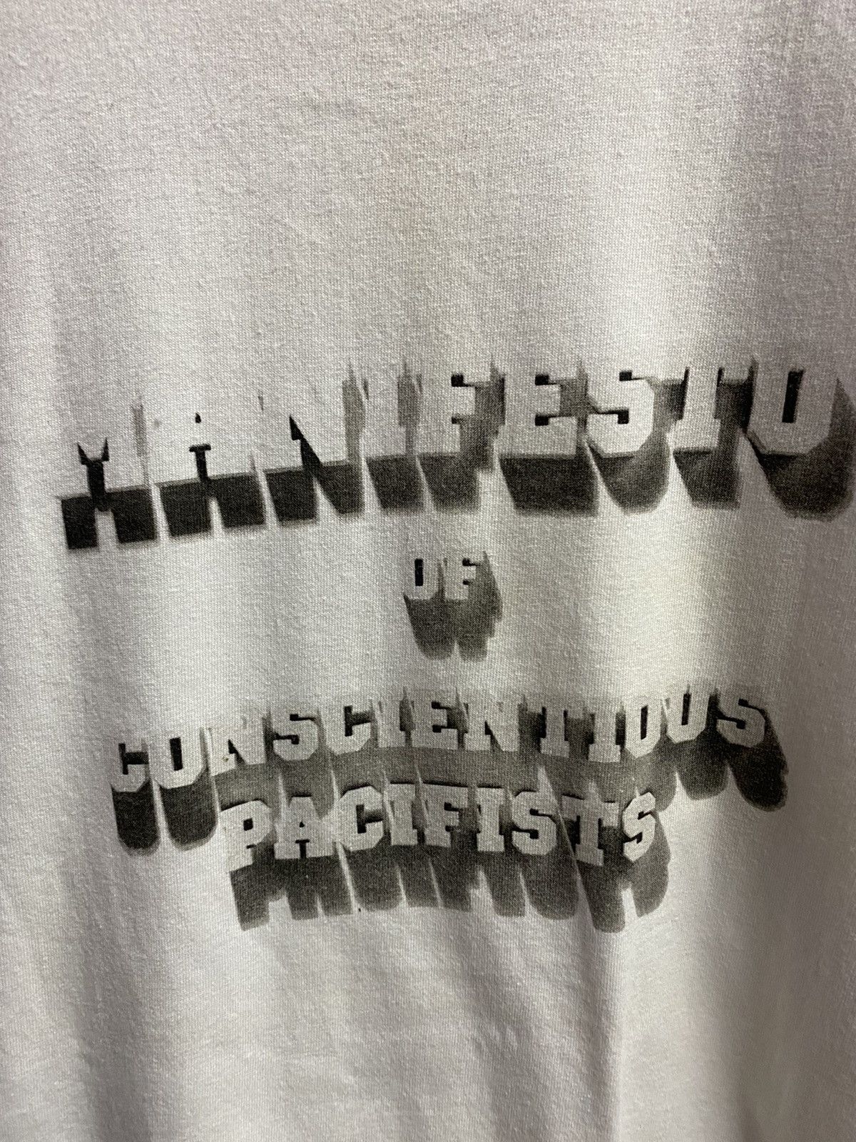 General Research 2000 Manifesto Poem tee Size US L / EU 52-54 / 3 - 4 Thumbnail