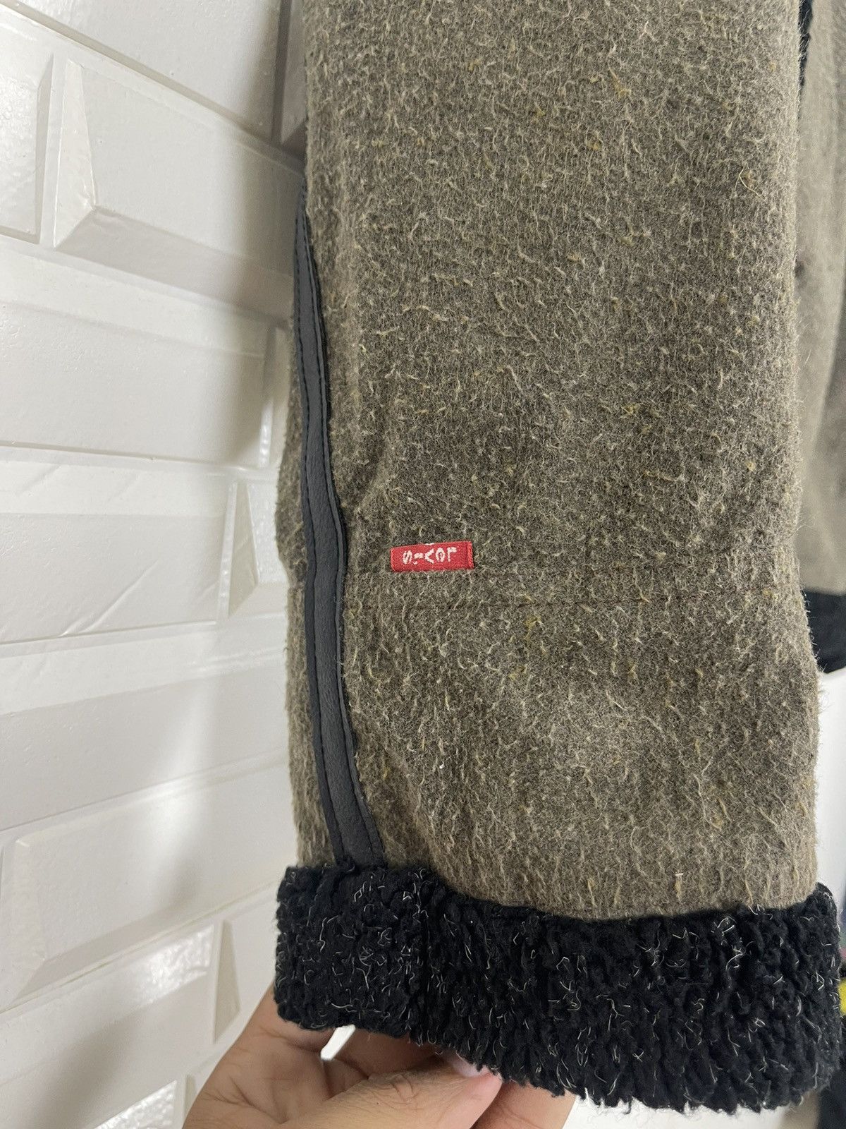 Levi's Turtle Neck LEVI’S Shearling Jacket B-3 Style Wool Size US M / EU 48-50 / 2 - 4 Thumbnail