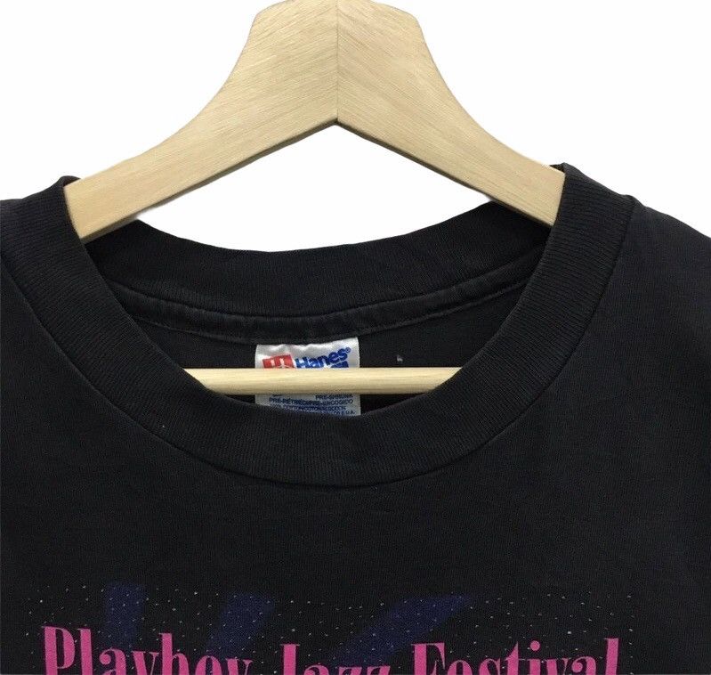 Band Tees × Playboy × Vintage Rare Vintage 90's Playboy Jazz Festival On Tour 1994 Size US XL / EU 56 / 4 - 3 Thumbnail