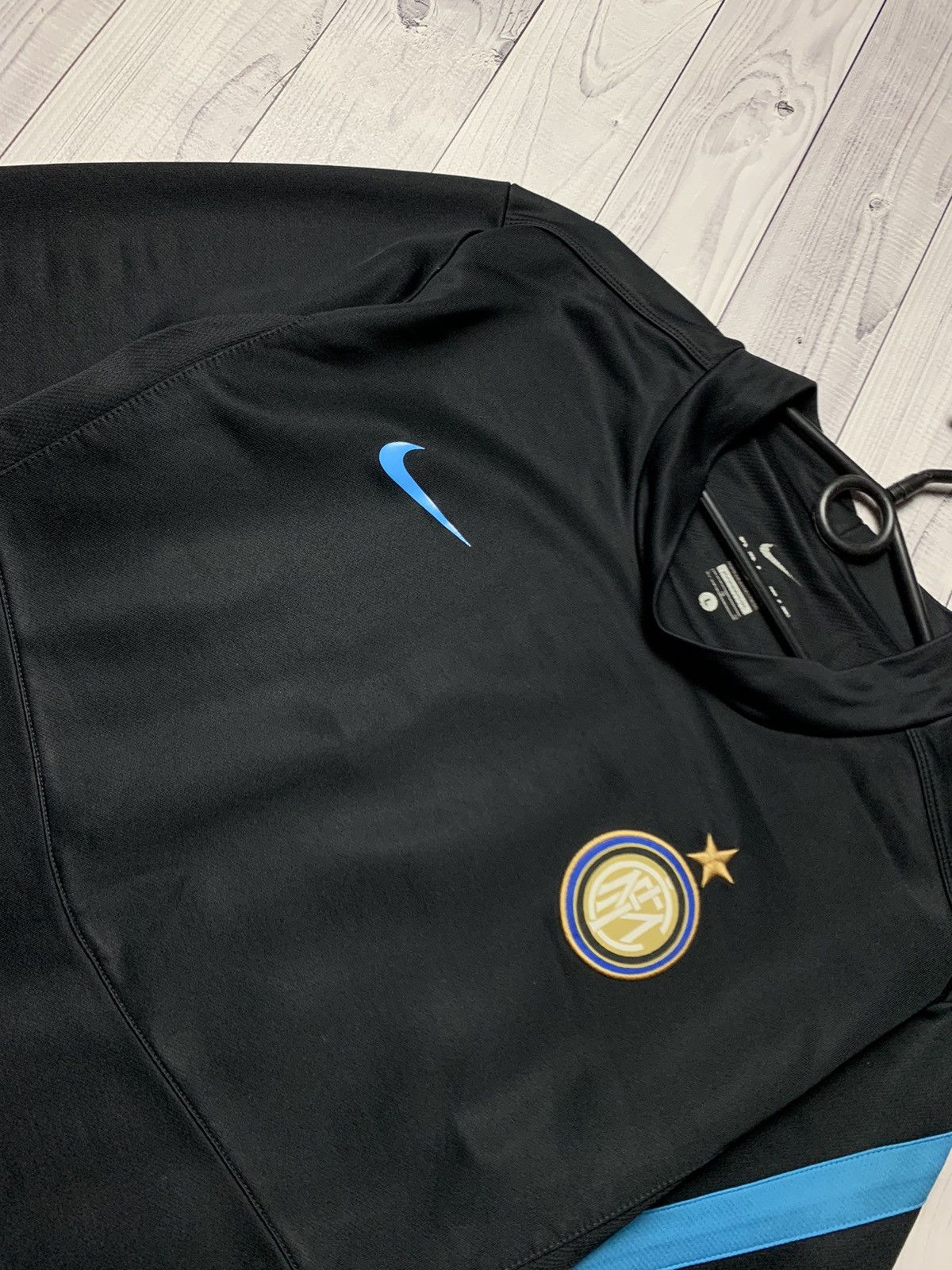 Nike × Vintage Vintage sweatshirt Nike Inter Milan size L soccer jersey Size US L / EU 52-54 / 3 - 3 Thumbnail