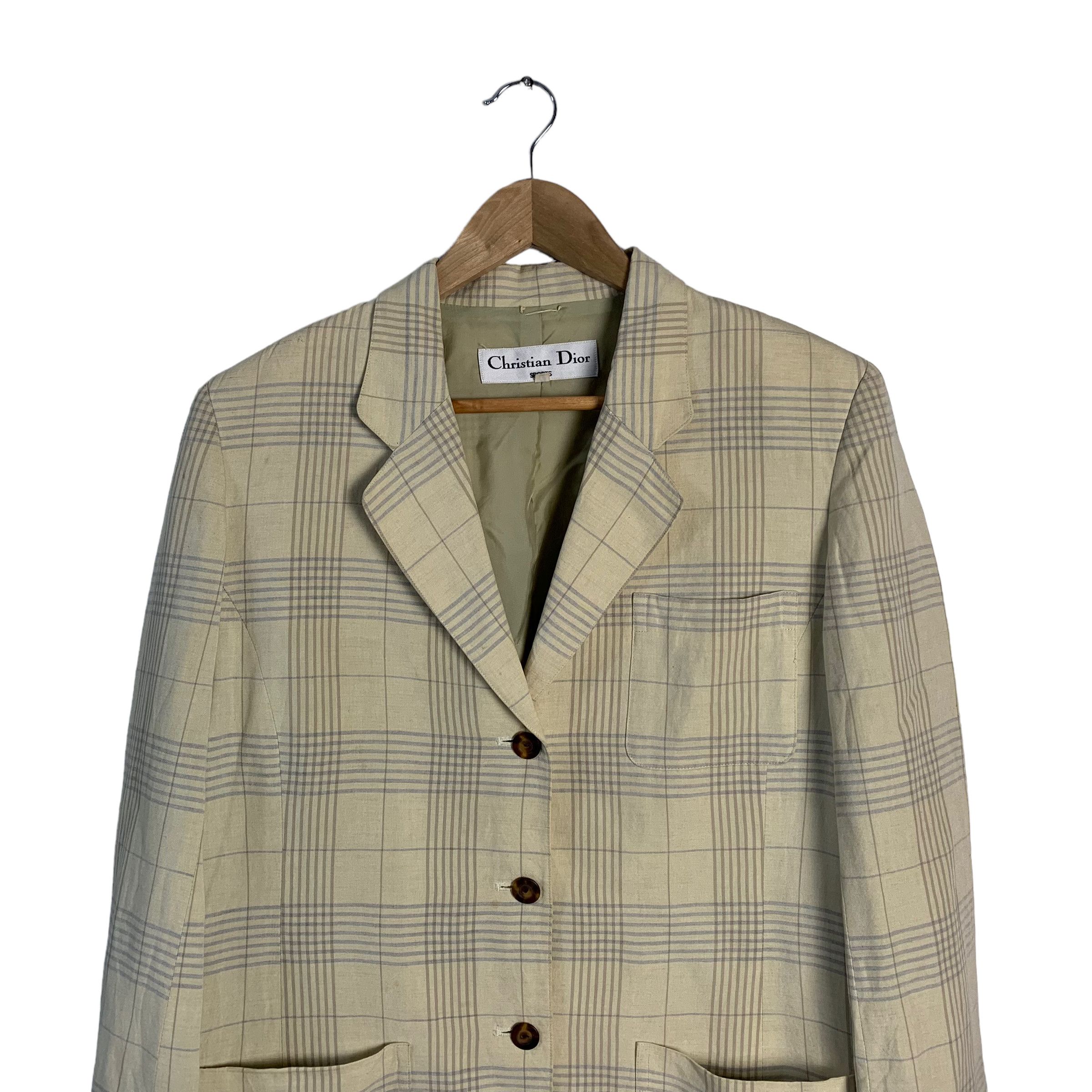 Christian Dior Monsieur Christian Dior Sports Checkered Jacket Size US M / EU 48-50 / 2 - 3 Thumbnail