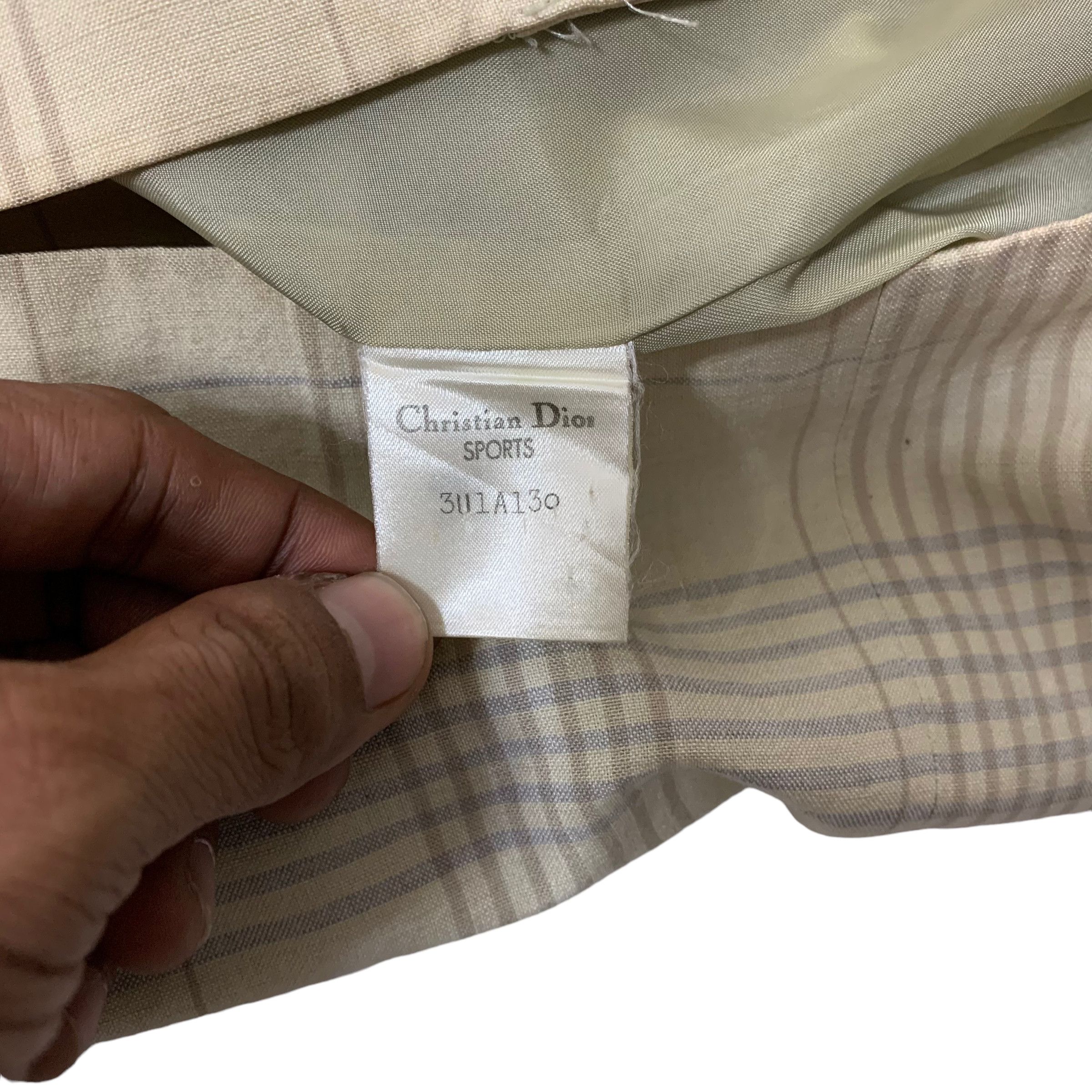 Christian Dior Monsieur Christian Dior Sports Checkered Jacket Size US M / EU 48-50 / 2 - 6 Thumbnail