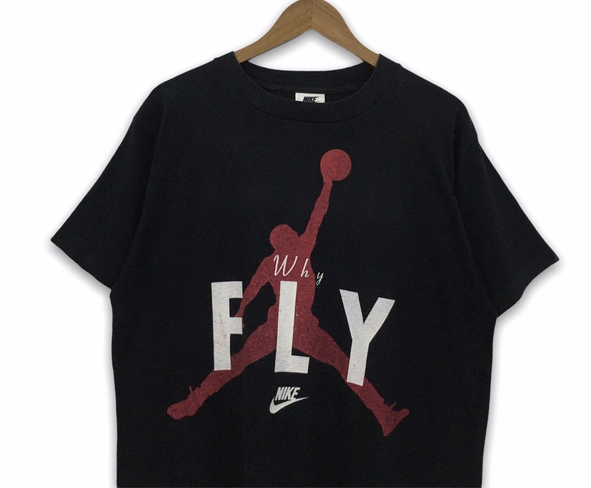 Nike × Vintage Rare Vintage 90s Nike Air Jordan X Nike Golf Jordan Tshirt Size US L / EU 52-54 / 3 - 8 Thumbnail
