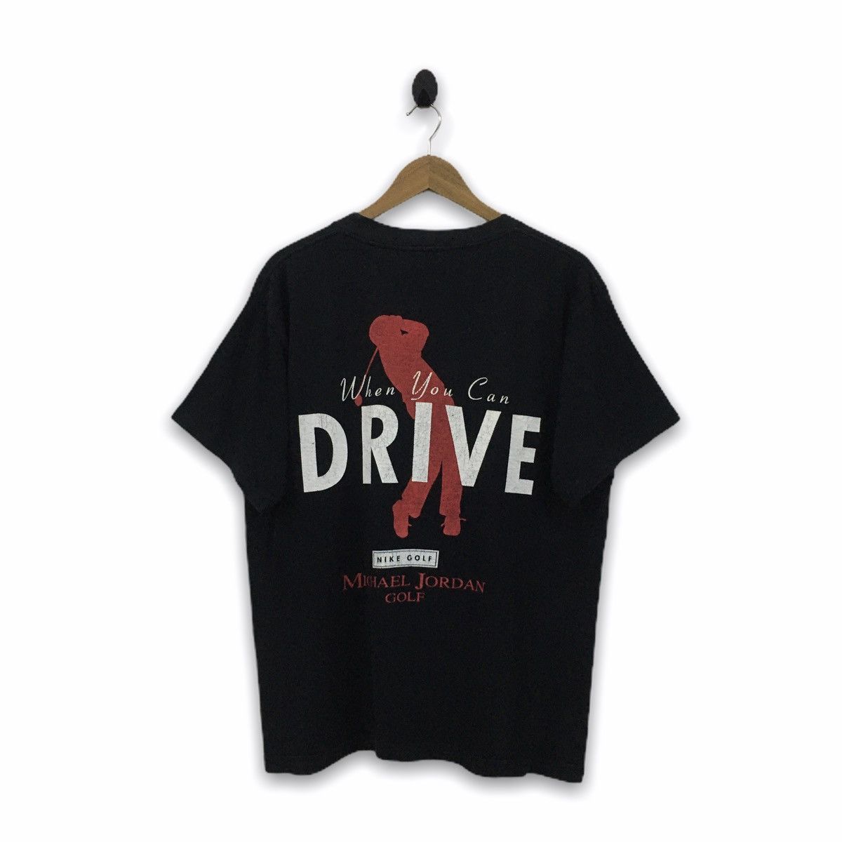 Nike × Vintage Rare Vintage 90s Nike Air Jordan X Nike Golf Jordan Tshirt Size US L / EU 52-54 / 3 - 2 Thumbnail