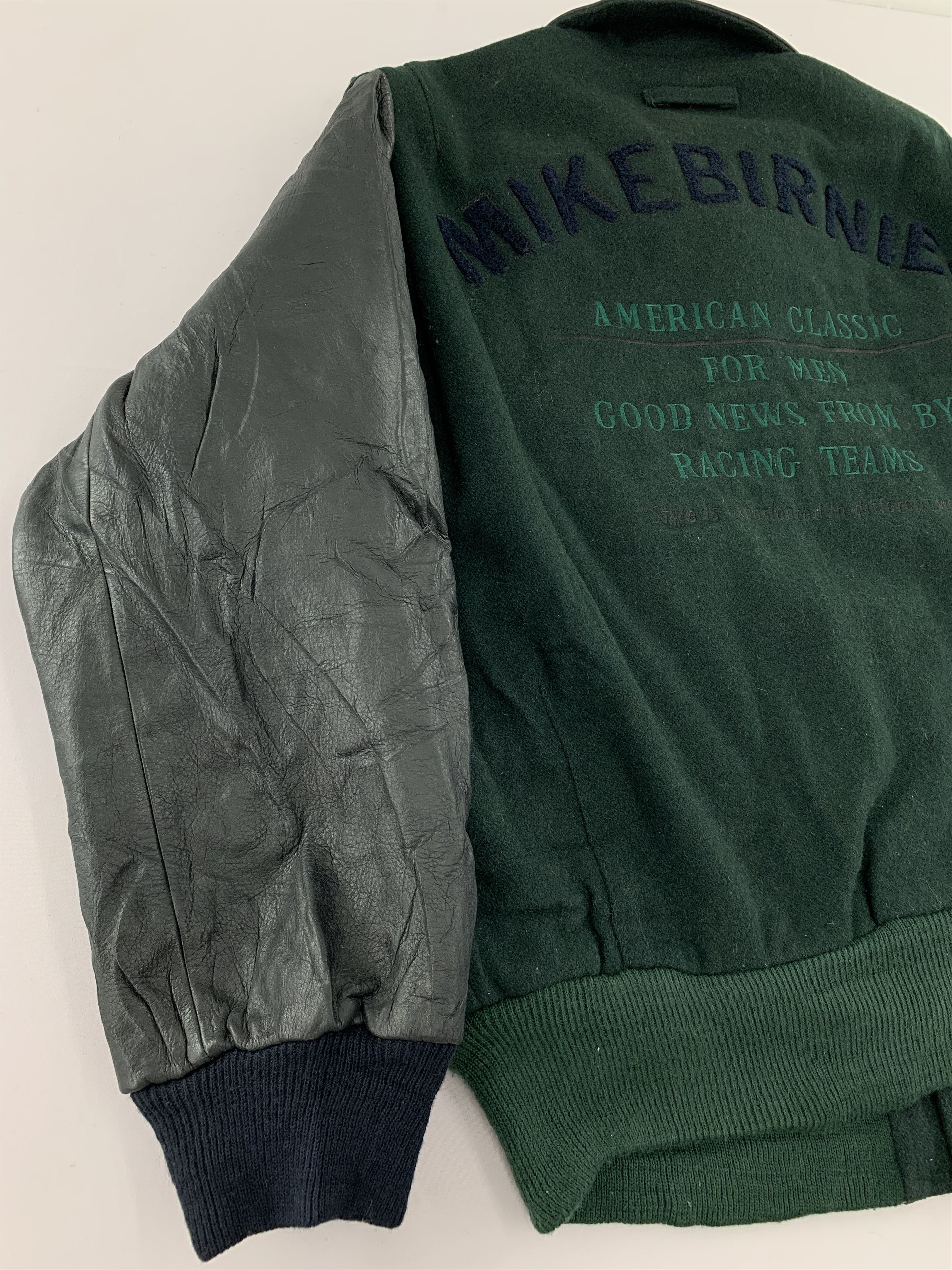Vintage Vintage Mike Birnies Varsity / Flight Jacket Air Force Size US L / EU 52-54 / 3 - 9 Thumbnail