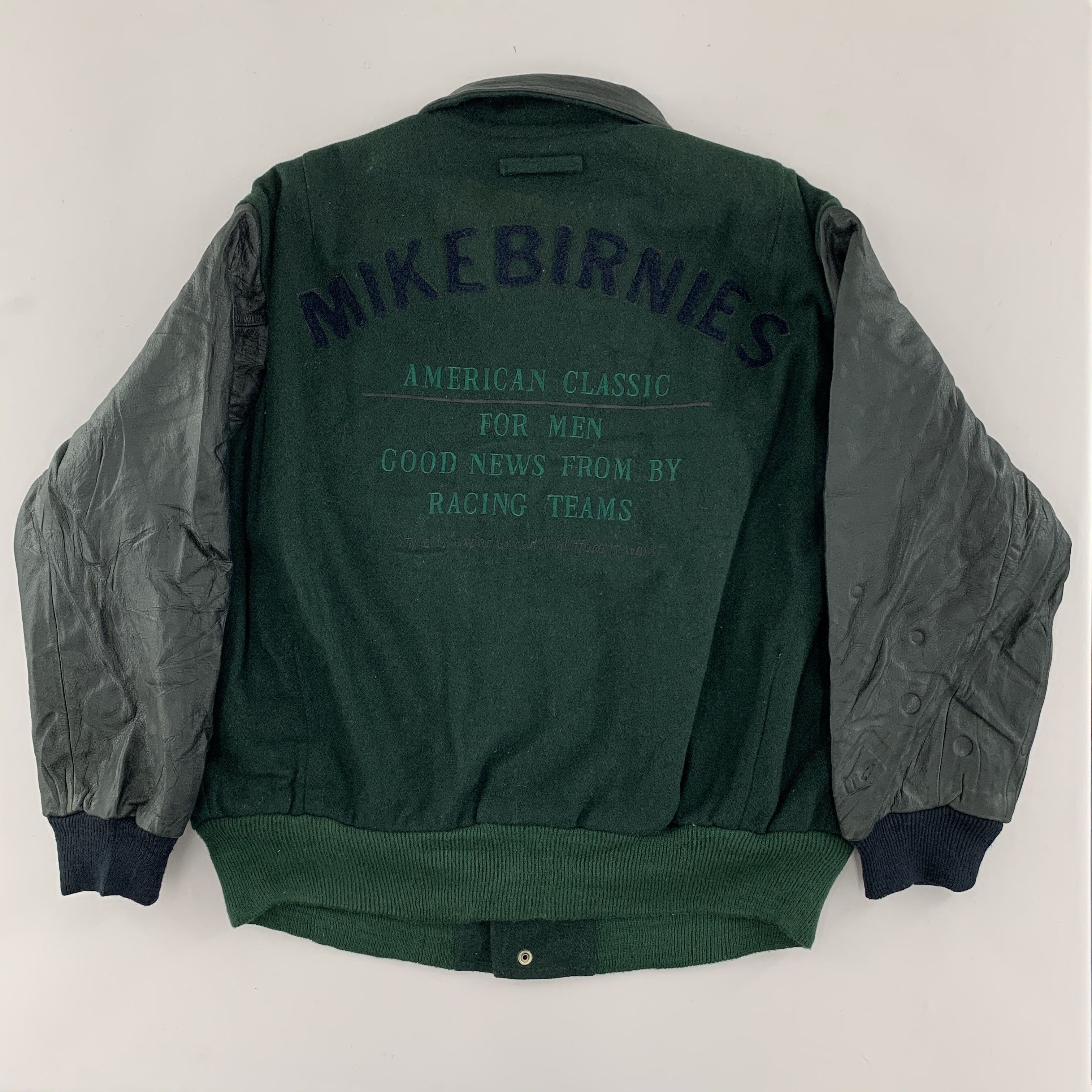 Vintage Vintage Mike Birnies Varsity / Flight Jacket Air Force Size US L / EU 52-54 / 3 - 10 Thumbnail