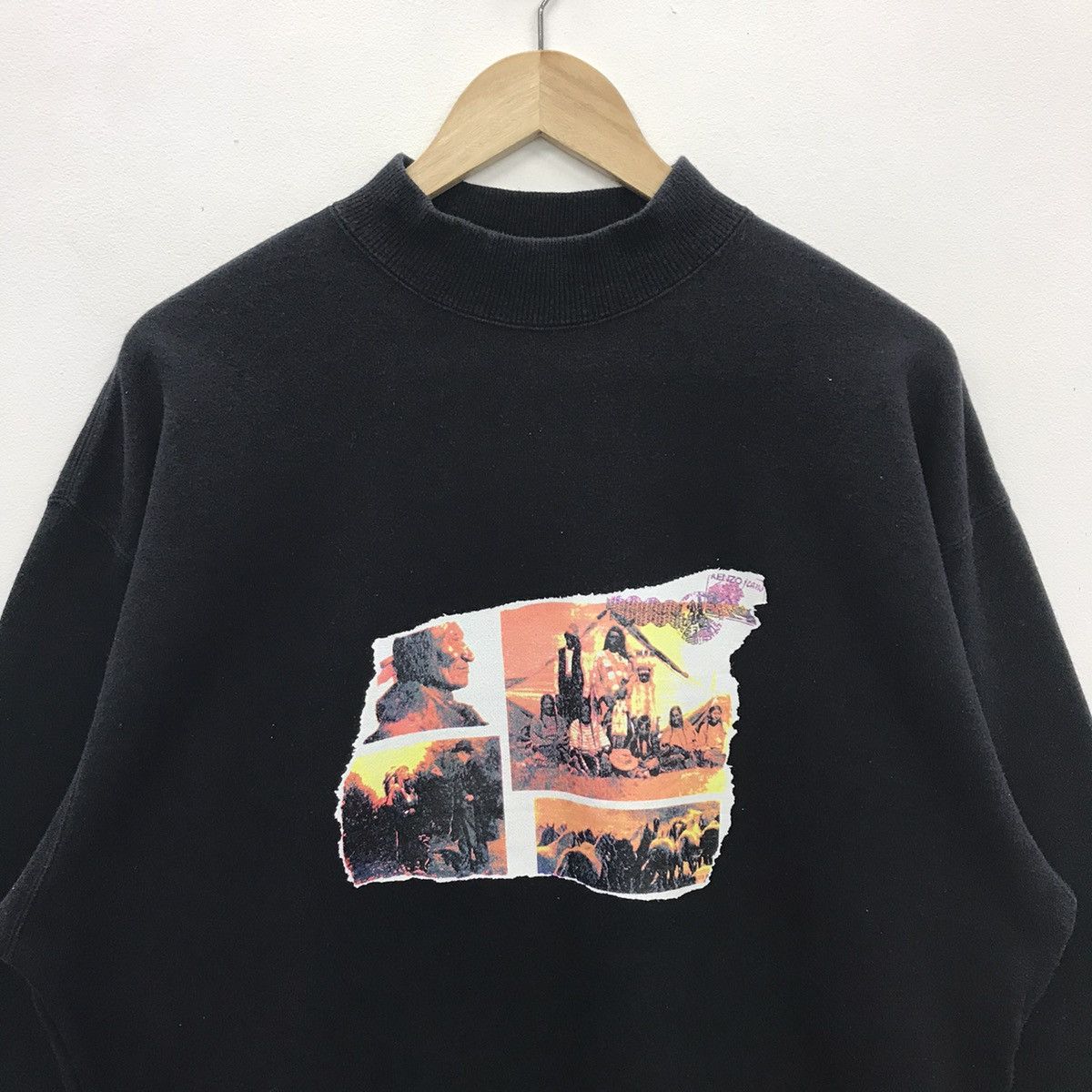 Designer × Kenzo Rare!! Kenzo Jeans Designer Sweatshirt Size US L / EU 52-54 / 3 - 2 Thumbnail