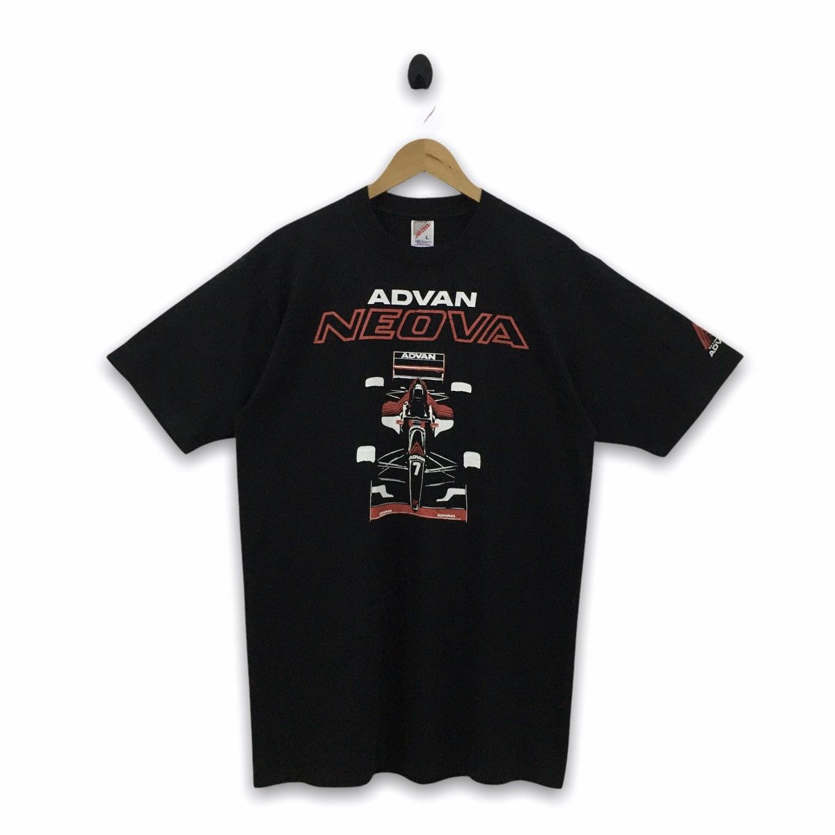 Vintage Rare Vintage 90s Advan Neova F1 Racing Tshirt Size US L / EU 52-54 / 3 - 1 Thumbnail