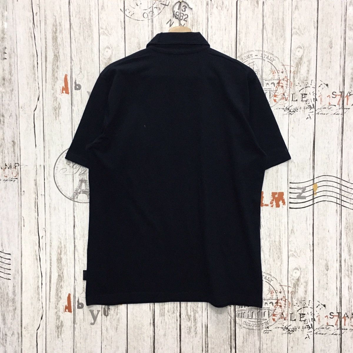 Versace Rare Polos Versace Art Quarter Zipper Made In Italy Size US L / EU 52-54 / 3 - 10 Thumbnail