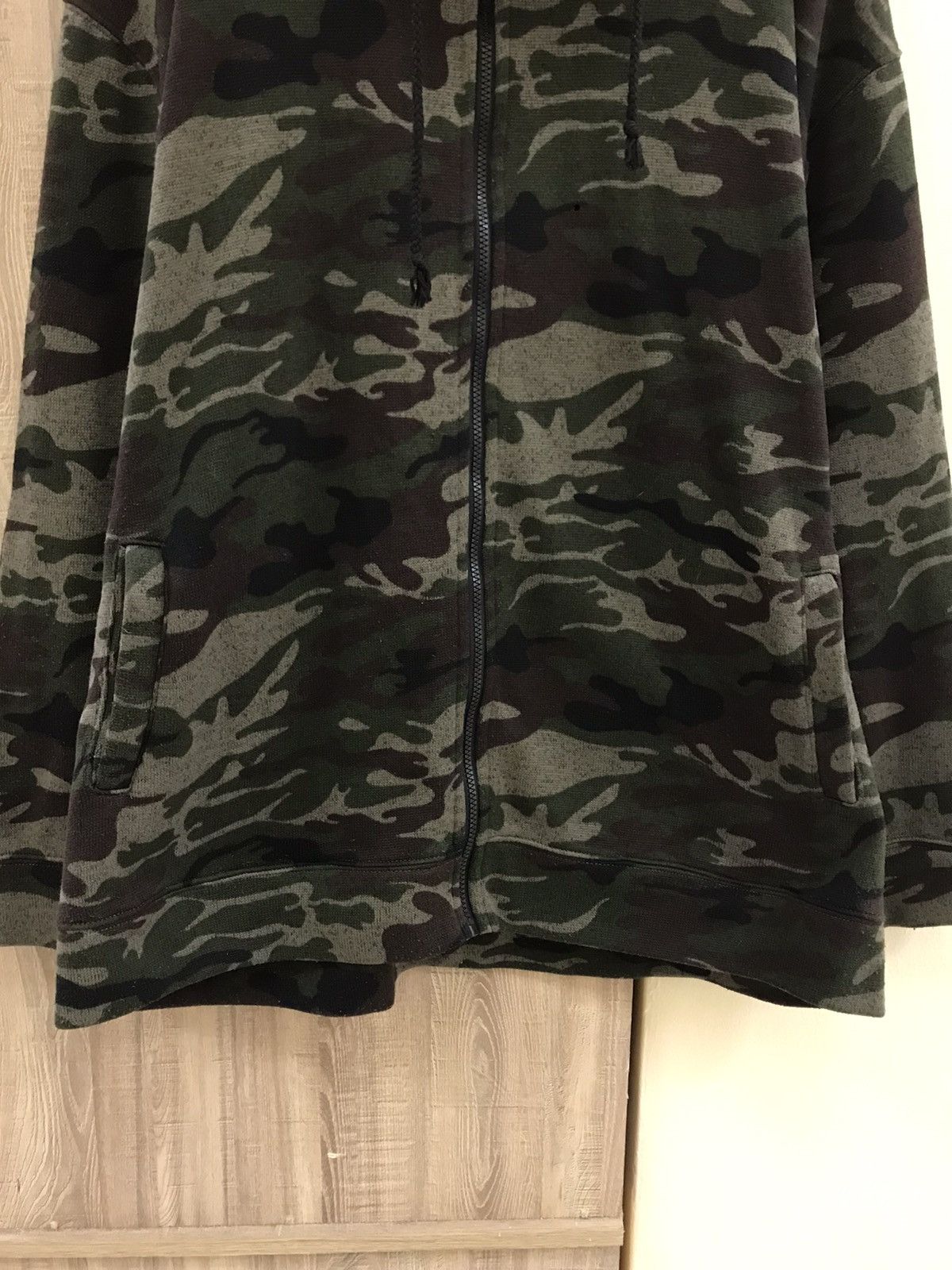 Japanese Brand 🪖 Smack Aspiration Camo Full-Zip Hoodie 🪖 Size US XXL / EU 58 / 5 - 11 Thumbnail