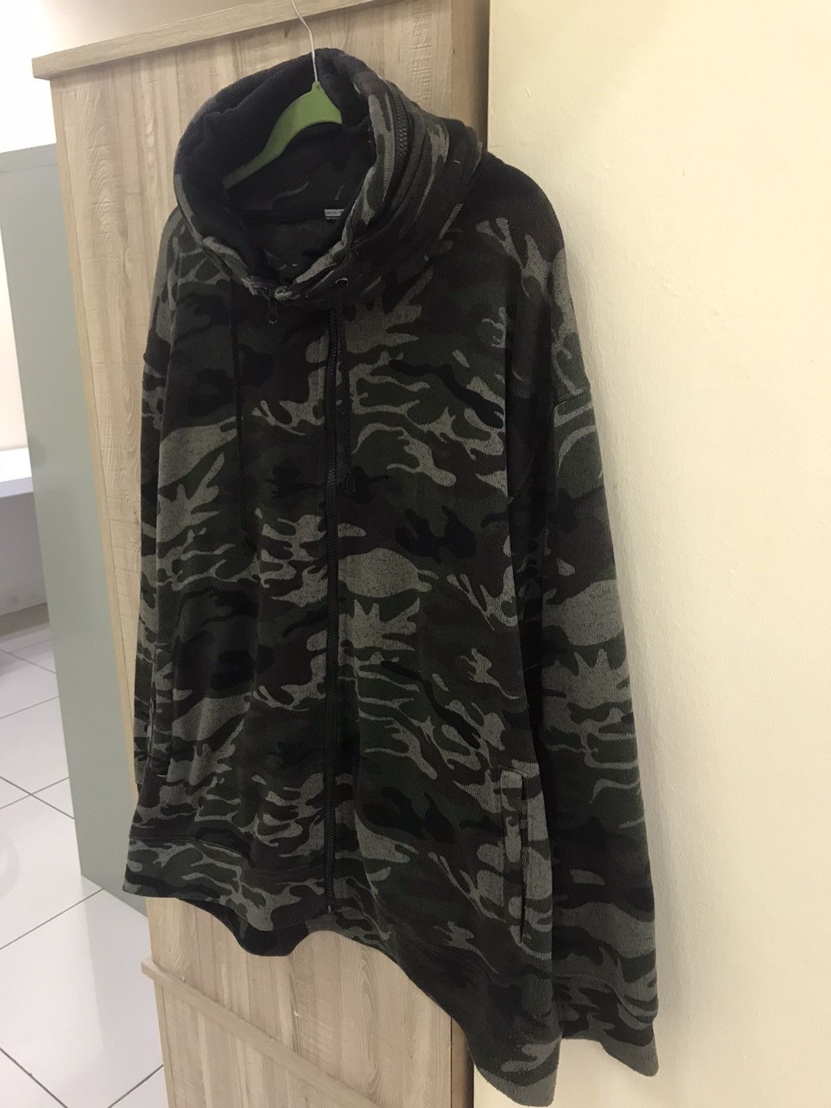 Japanese Brand 🪖 Smack Aspiration Camo Full-Zip Hoodie 🪖 Size US XXL / EU 58 / 5 - 7 Thumbnail