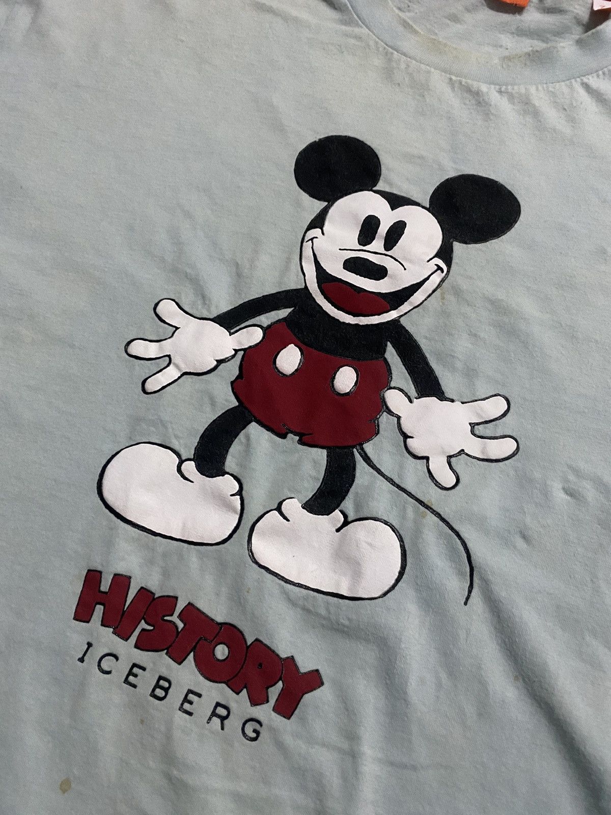Iceberg × Vintage Vintage Iceberg History Mirror Mickey Mouse Tee Size US M / EU 48-50 / 2 - 3 Thumbnail