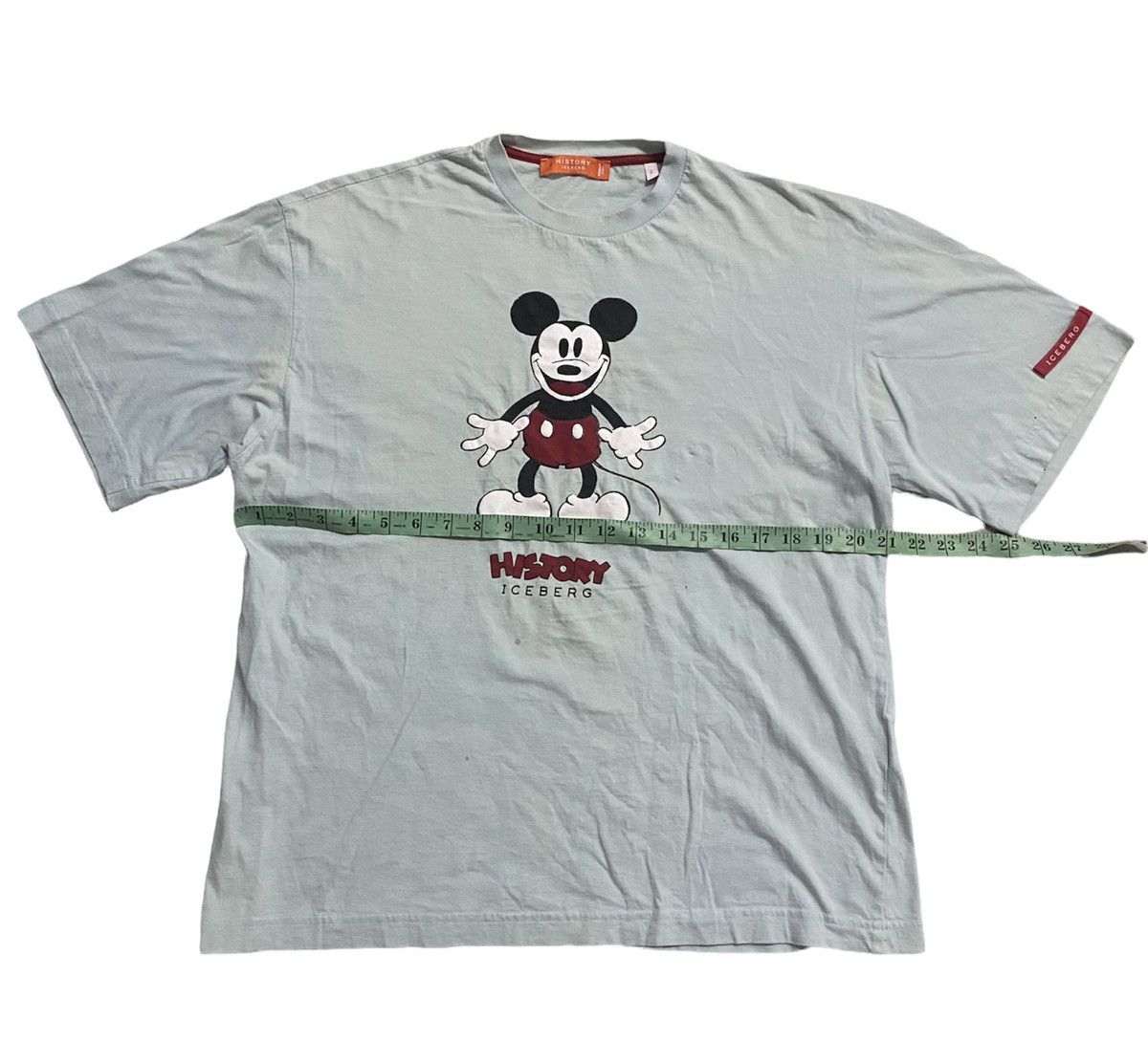 Iceberg × Vintage Vintage Iceberg History Mirror Mickey Mouse Tee Size US M / EU 48-50 / 2 - 11 Thumbnail
