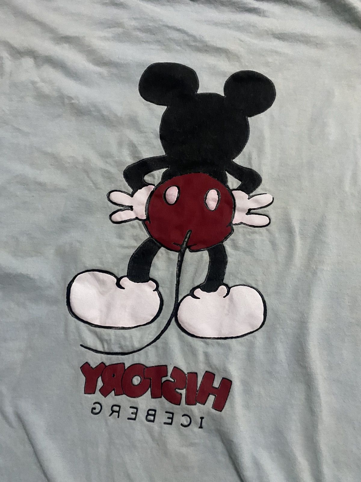 Iceberg × Vintage Vintage Iceberg History Mirror Mickey Mouse Tee Size US M / EU 48-50 / 2 - 4 Thumbnail