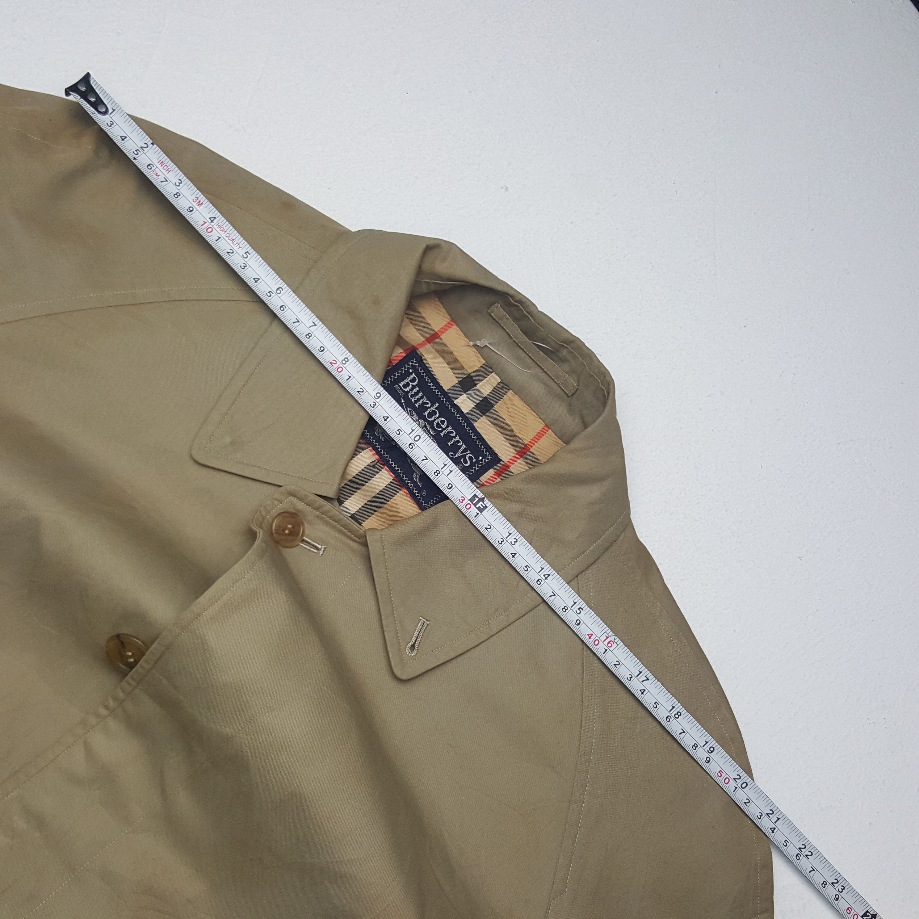 Burberry × Vintage Vintage Burberry London Nova Check Trench Coat Size US L / EU 52-54 / 3 - 10 Thumbnail