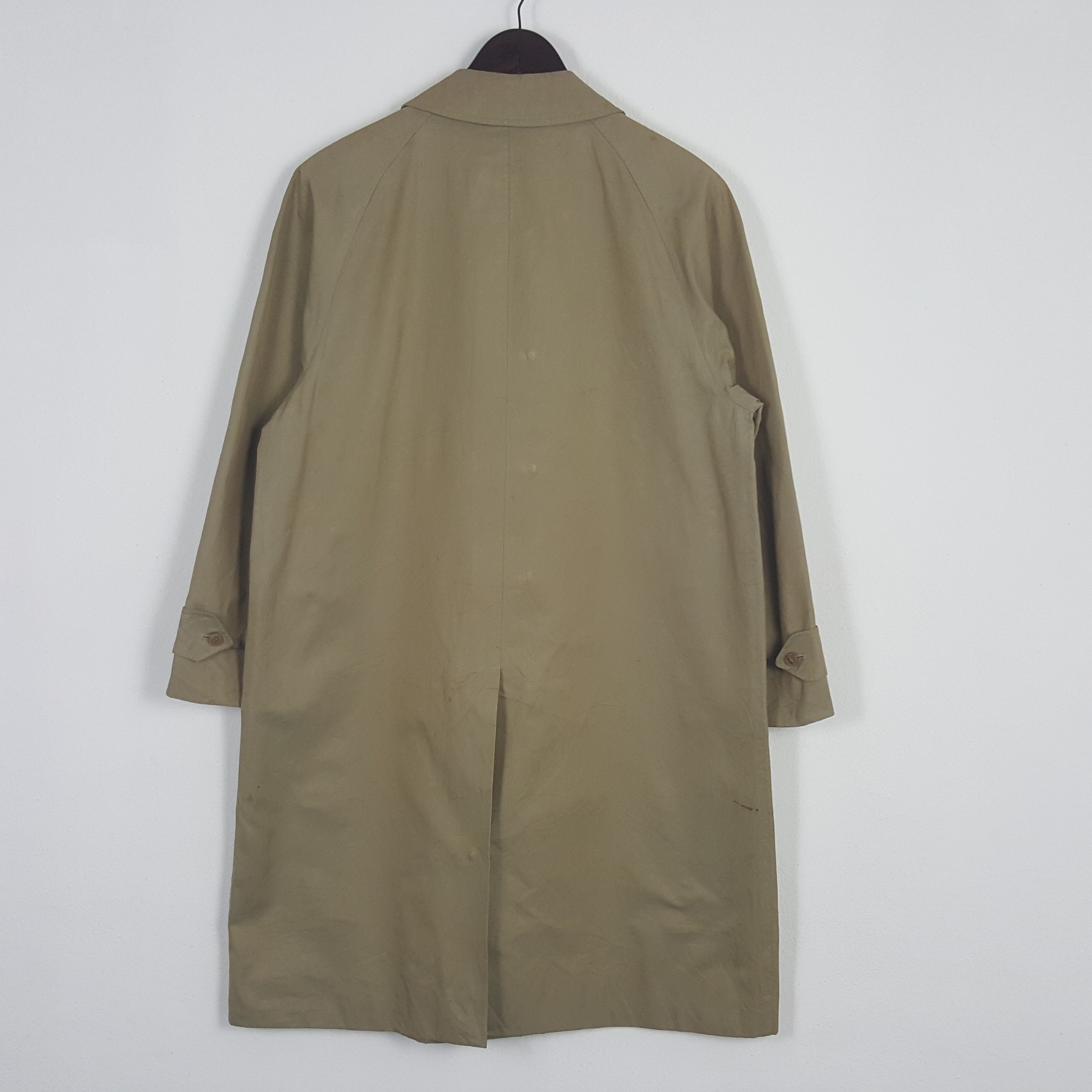 Burberry × Vintage Vintage Burberry London Nova Check Trench Coat Size US L / EU 52-54 / 3 - 3 Thumbnail
