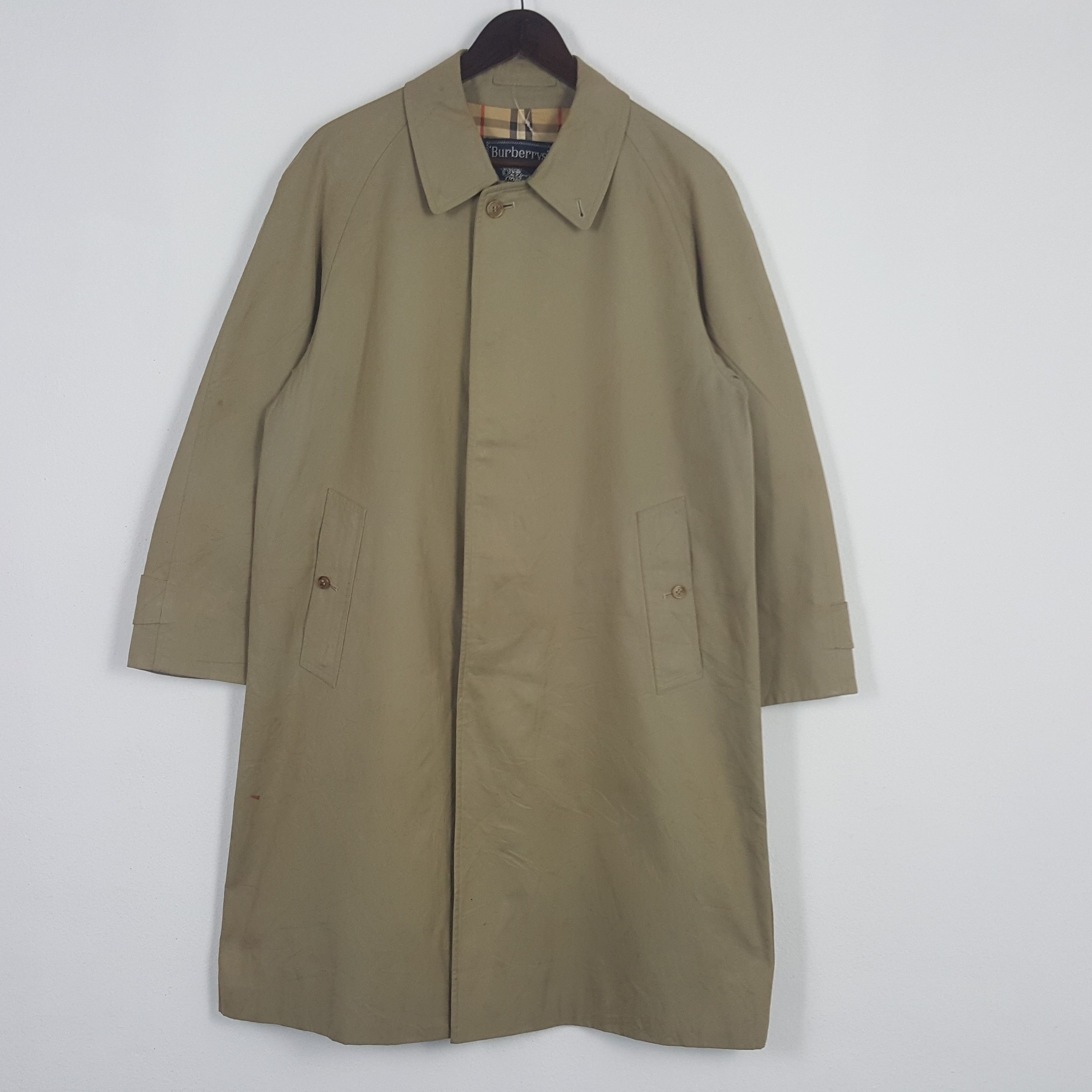Burberry × Vintage Vintage Burberry London Nova Check Trench Coat Size US L / EU 52-54 / 3 - 1 Thumbnail