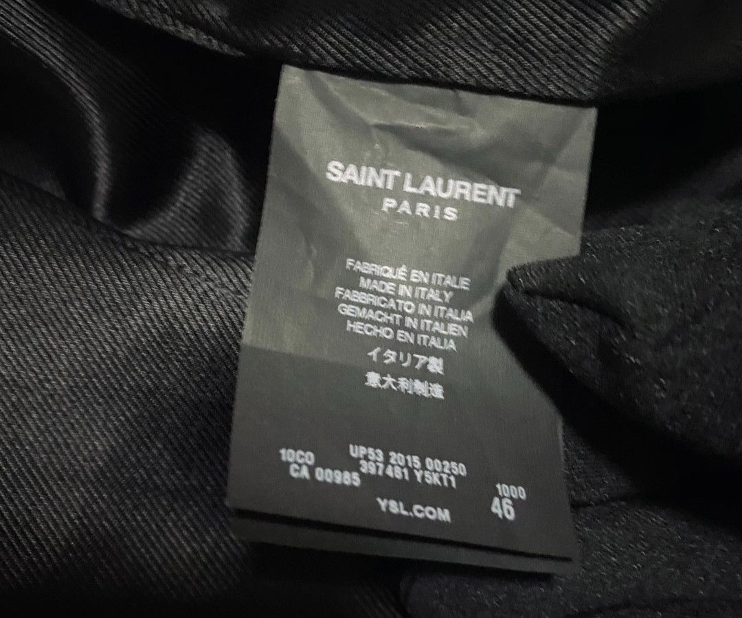 Saint Laurent Paris Saint Laurent Show crocodile leather coat Size US S / EU 44-46 / 1 - 3 Thumbnail